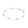 Bayberry 7 Emerald Bracelet in 14k Gold (May) sold by Haverhill