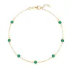 Bayberry 7 Emerald Bracelet in 14k Gold (May) sold by Haverhill