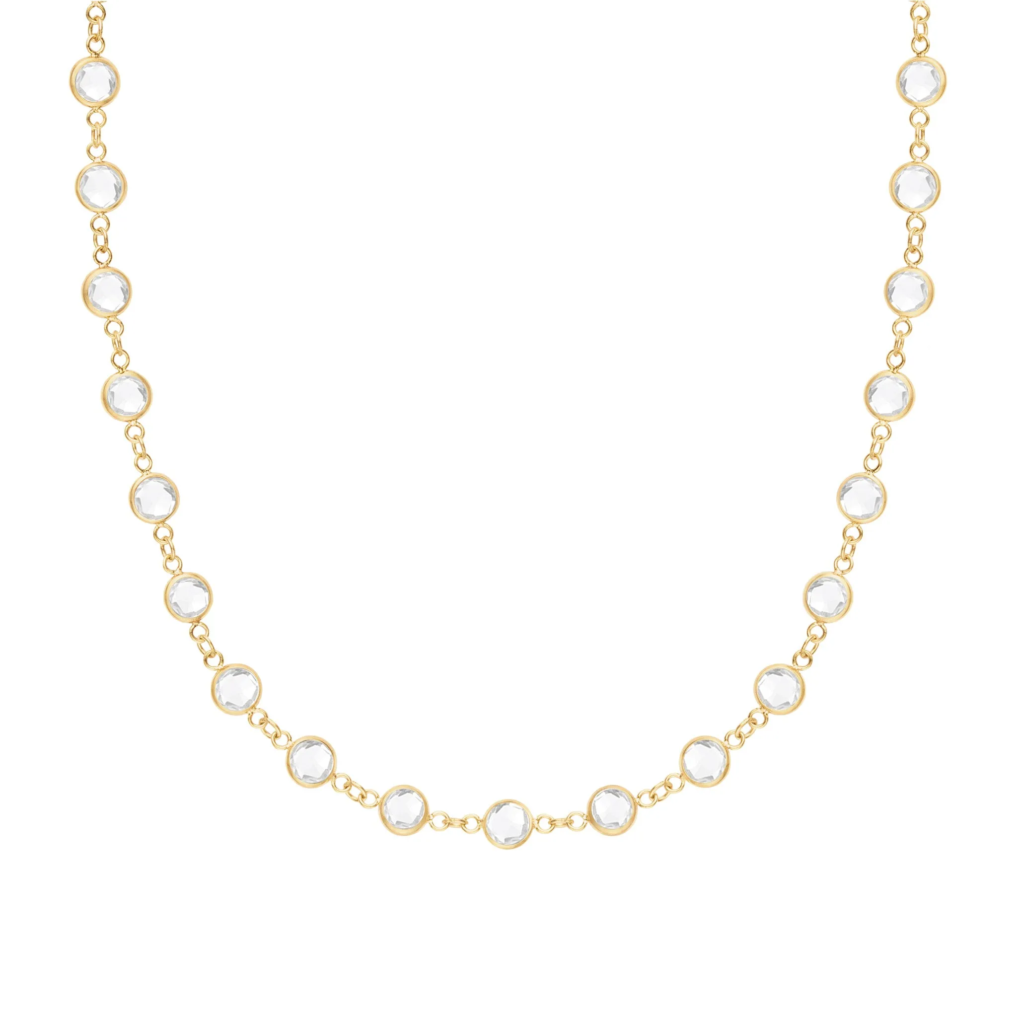 Newport Birthstone Necklace in 14k Gold sold by Haverhill