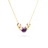 Bristol Bead Amethyst Necklace in 14k Gold (February) sold by Haverhill