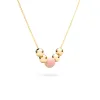 Bristol Bead Pink Opal Necklace in 14k Gold (October) sold by Haverhill