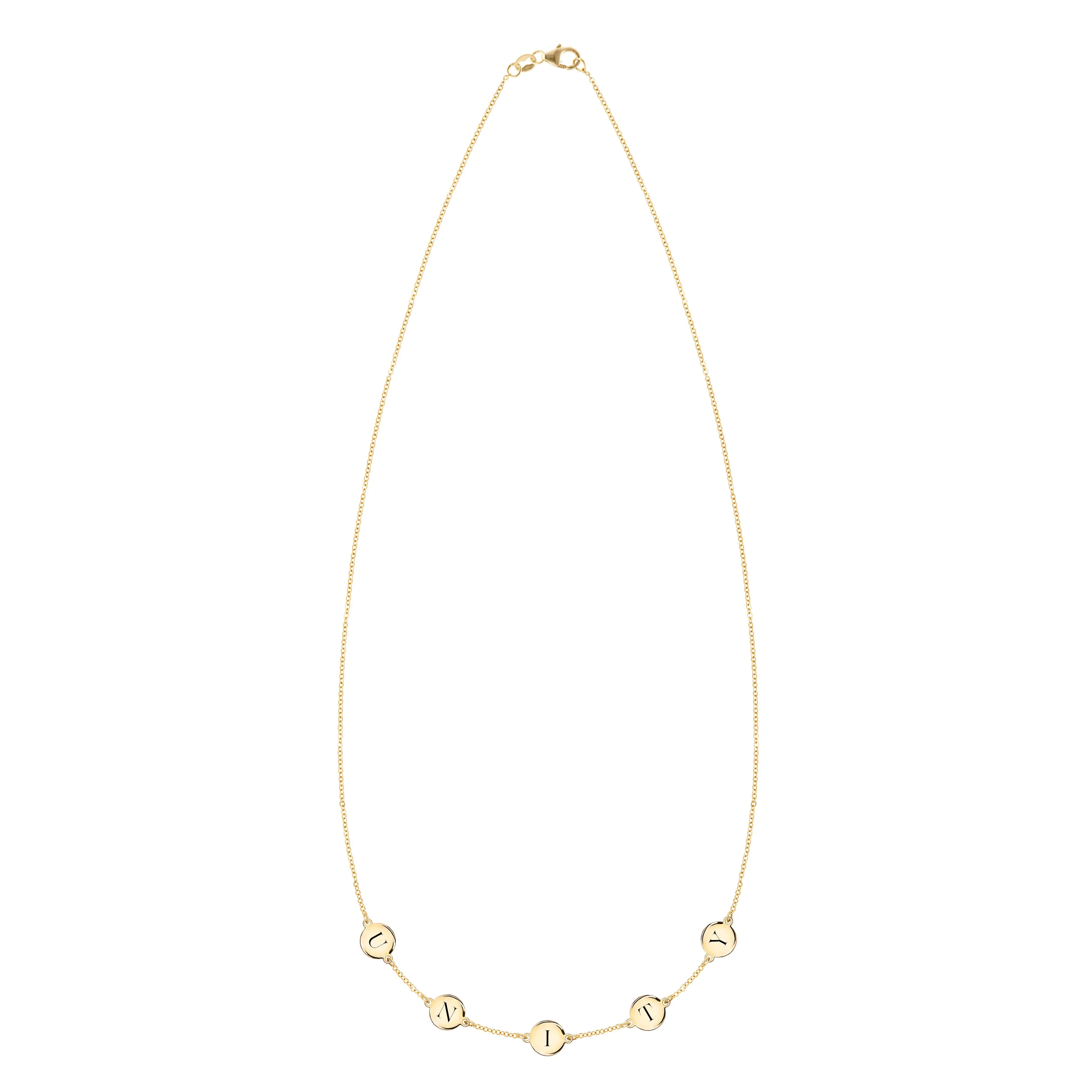 UNITY Necklace in 14k Gold sold by Haverhill product image thumbnail 2