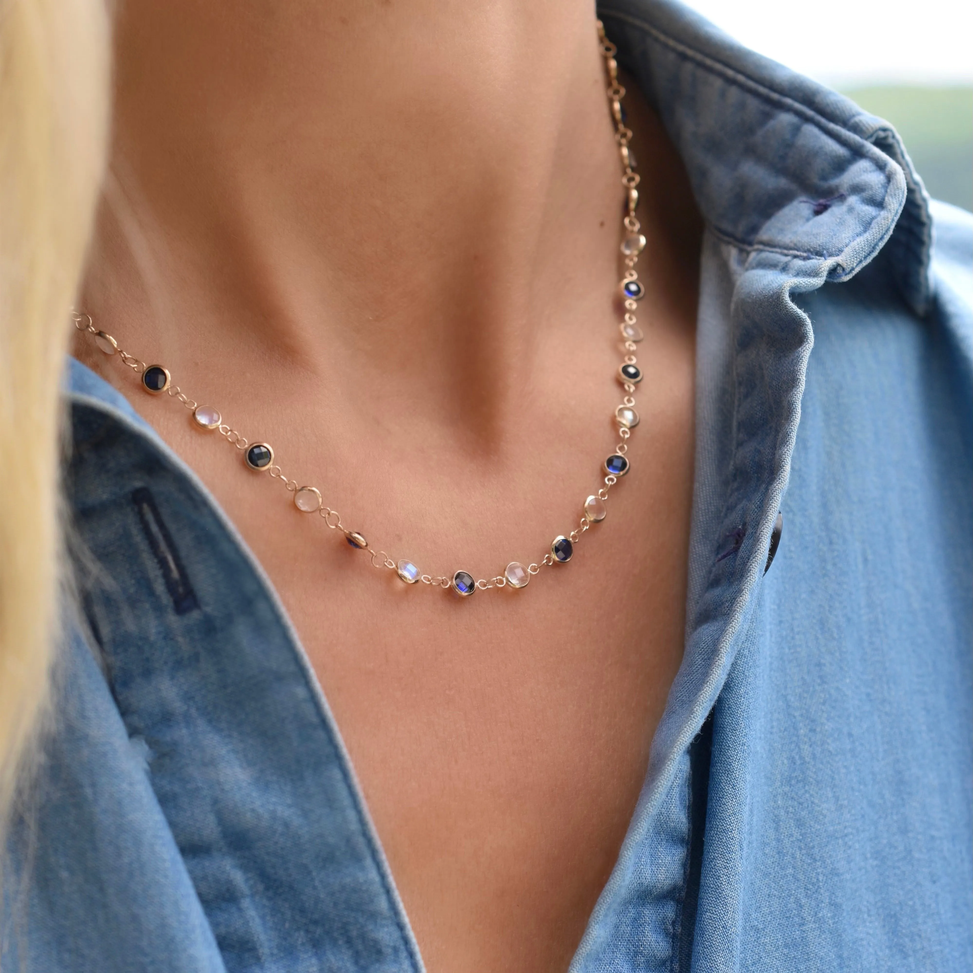 Wisdom Newport Necklace in 14k Gold sold by Haverhill product image thumbnail 3