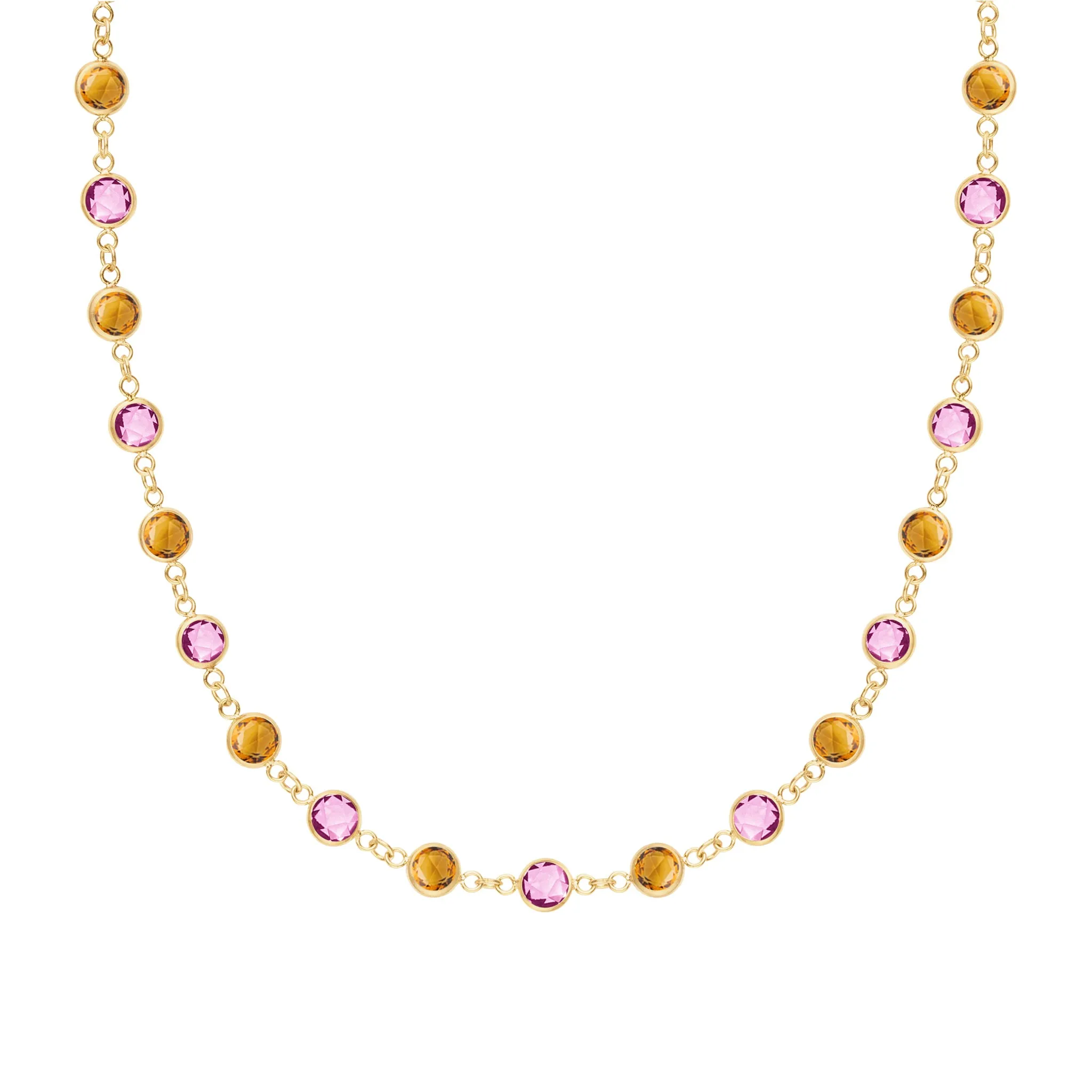 Sunset Newport Necklace in 14k Gold sold by Haverhill