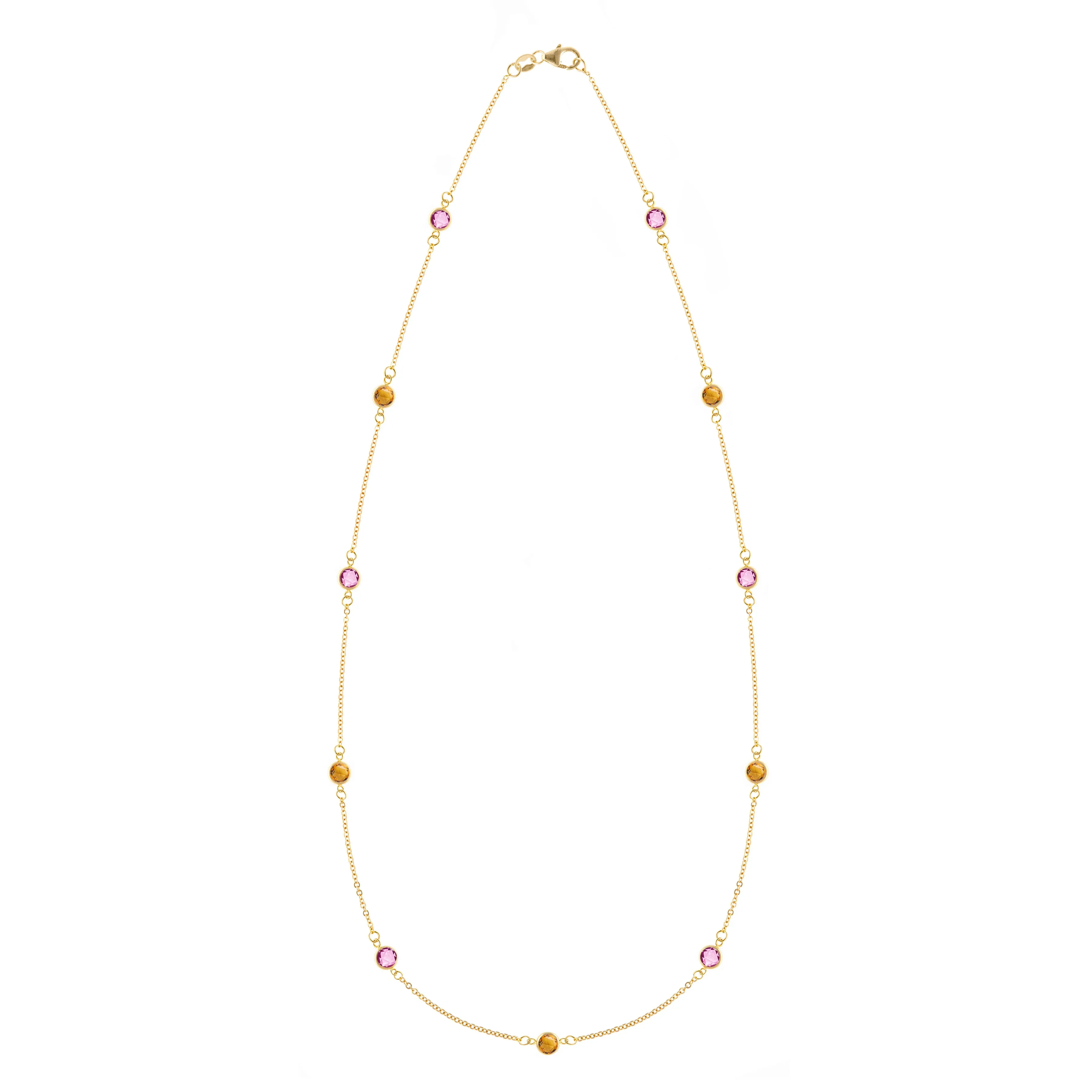 Sunset Bayberry Necklace in 14k Gold sold by Haverhill