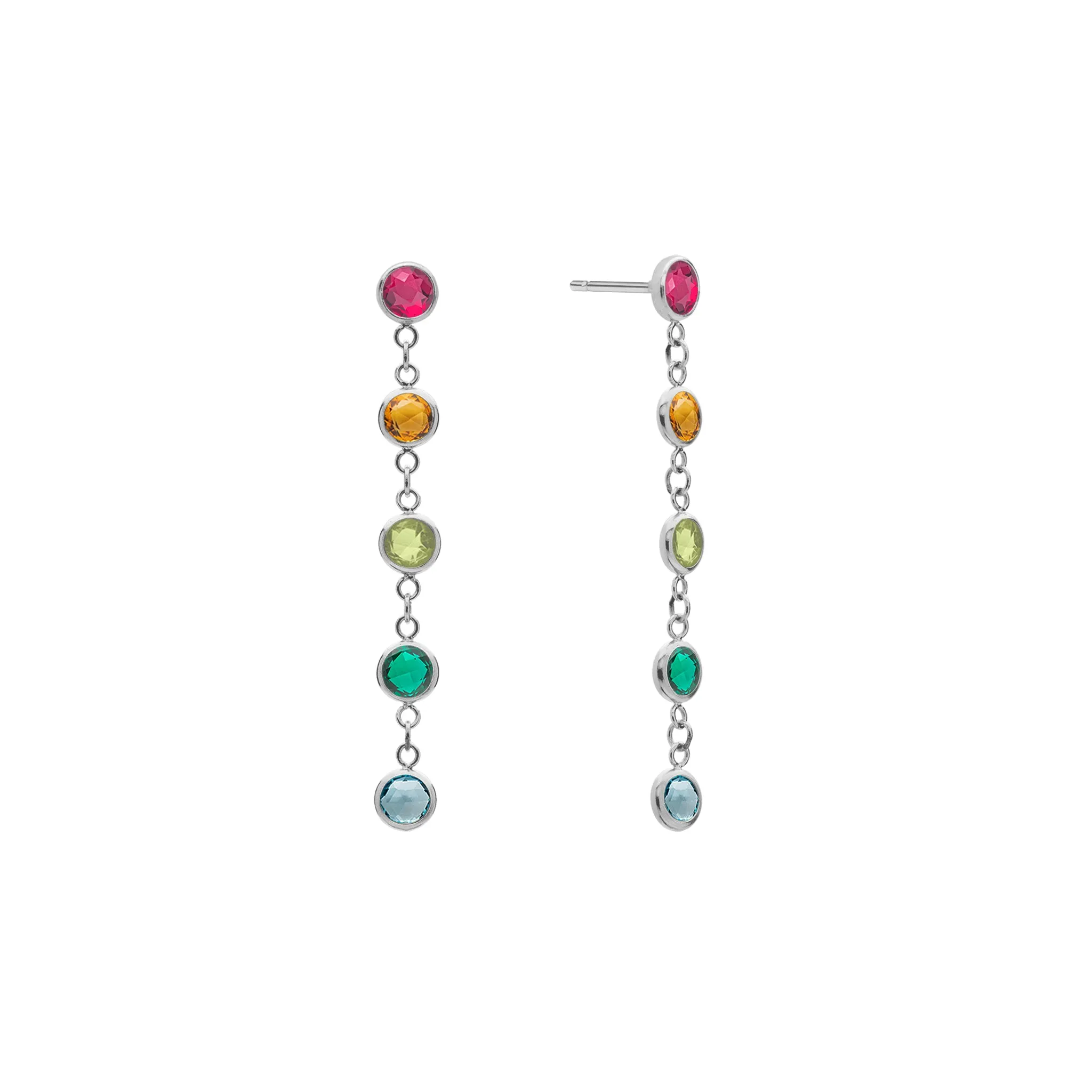 Rainbow Newport Earrings in 14k Gold sold by Haverhill product image thumbnail 5