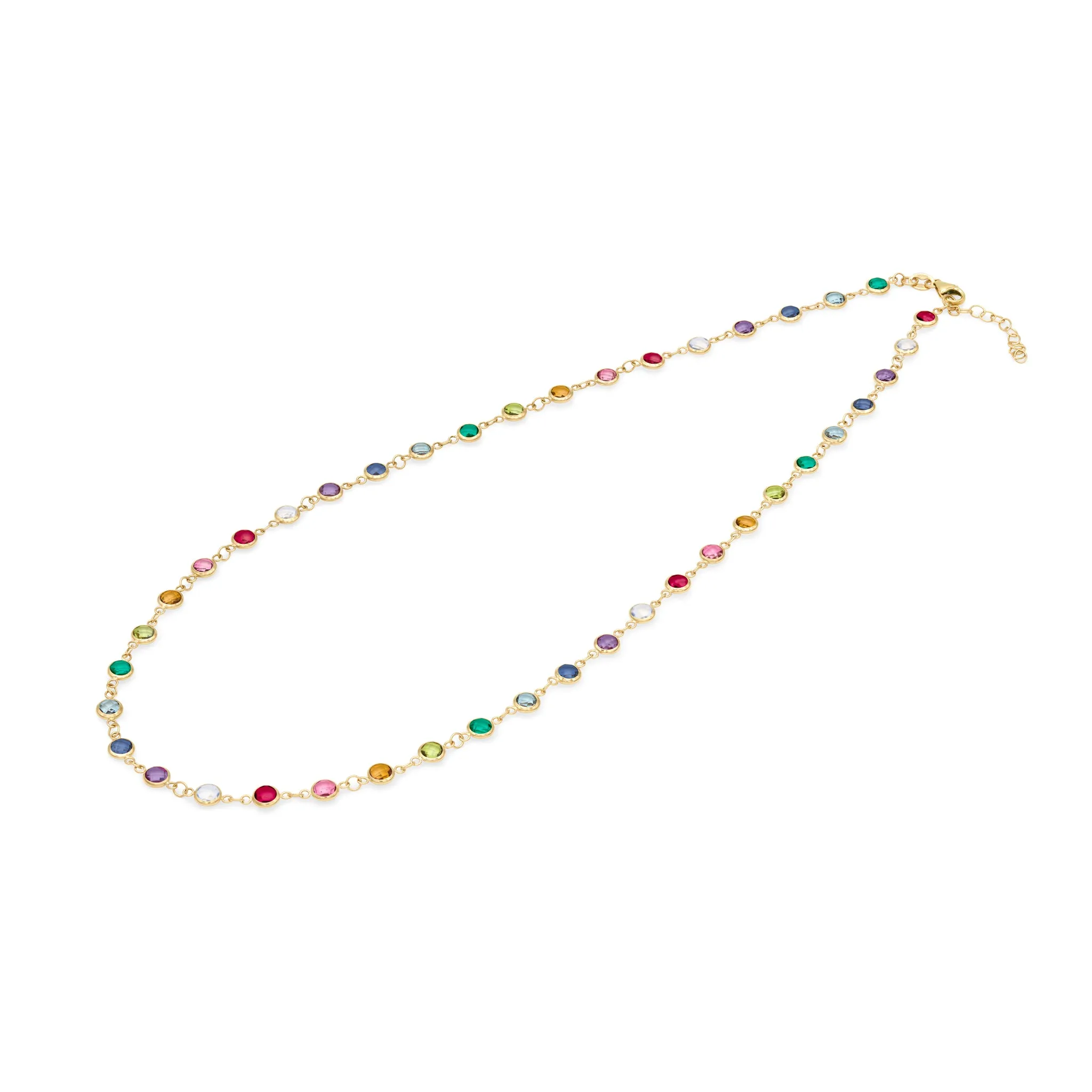 Rainbow Newport Necklace in 14k Gold sold by Haverhill product image thumbnail 4