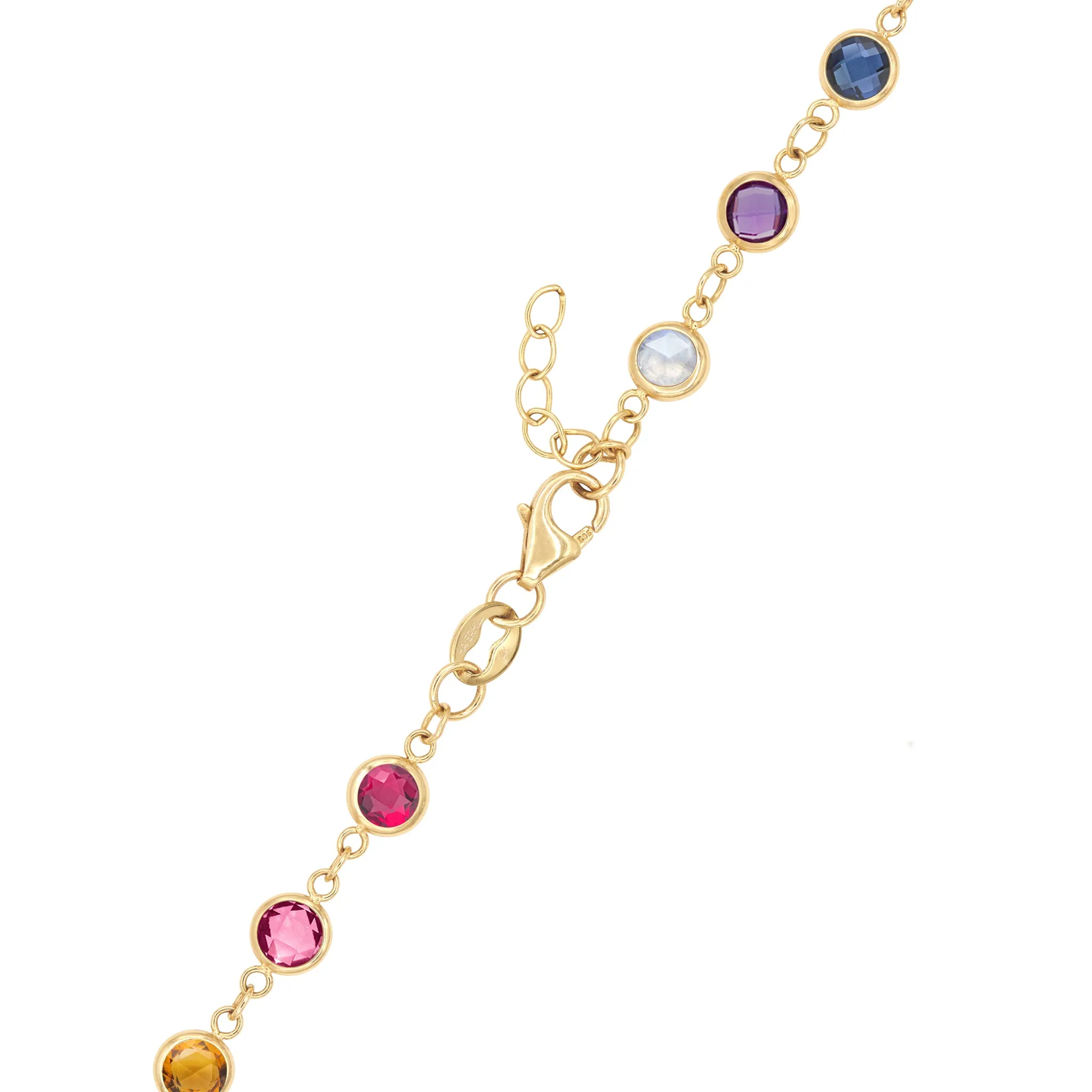 Rainbow Newport Bracelet in 14k Gold sold by Haverhill product image thumbnail 5