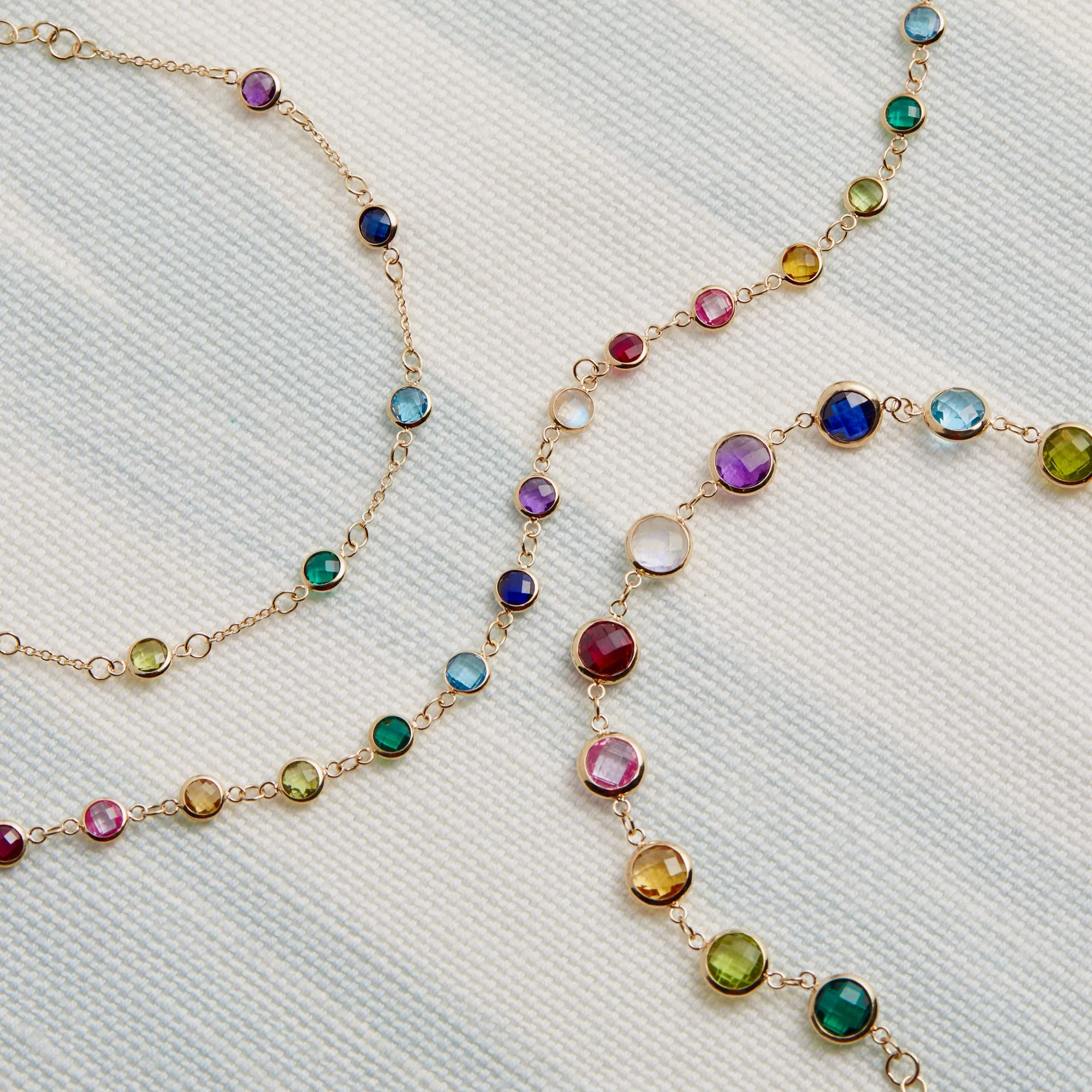 Rainbow Newport Bracelet in 14k Gold sold by Haverhill product image thumbnail 3