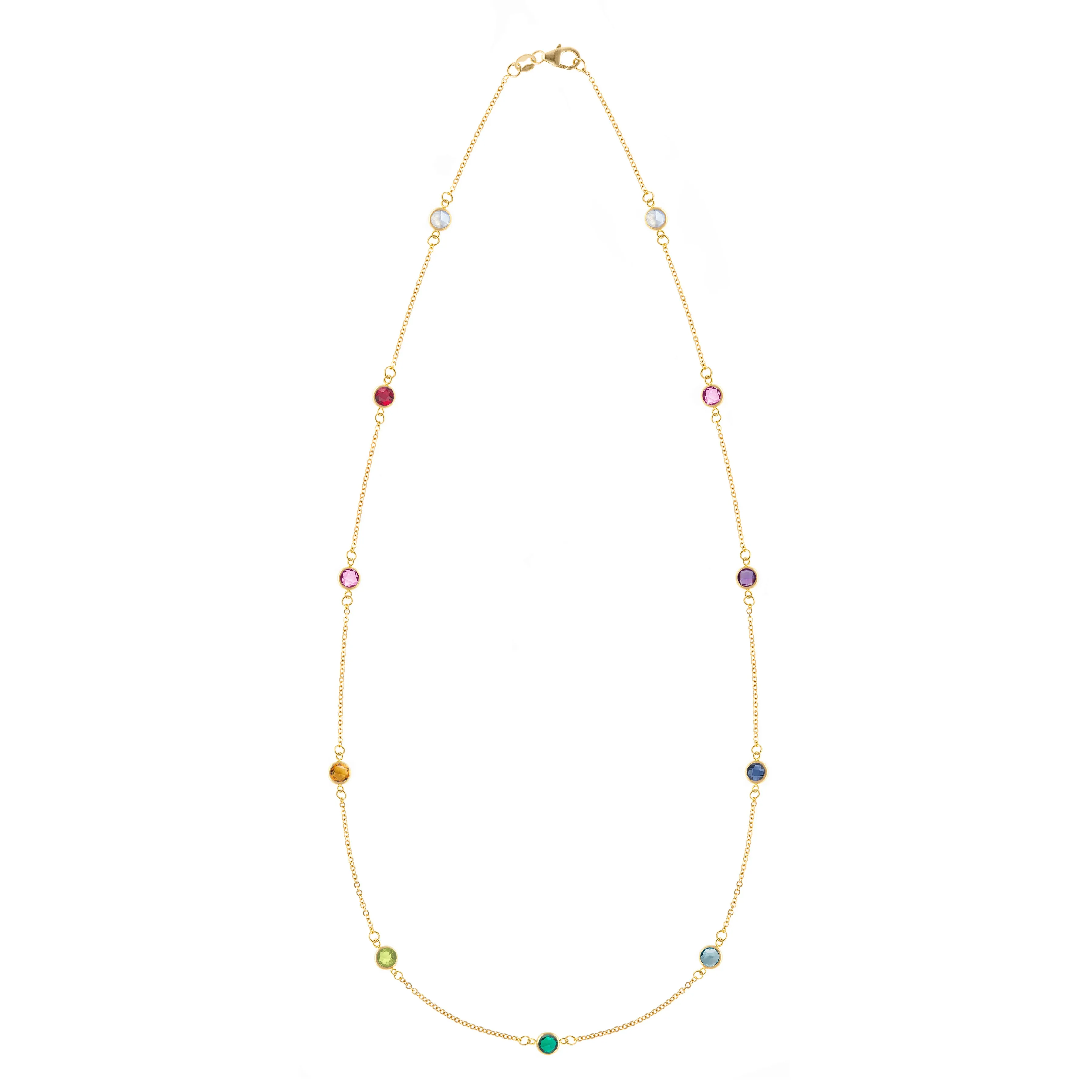 Rainbow Bayberry Necklace in 14k Gold sold by Haverhill