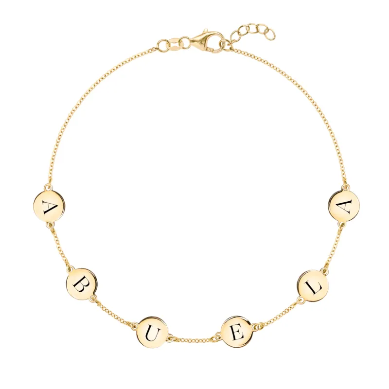 ABUELA Bracelet in 14k Gold sold by Haverhill