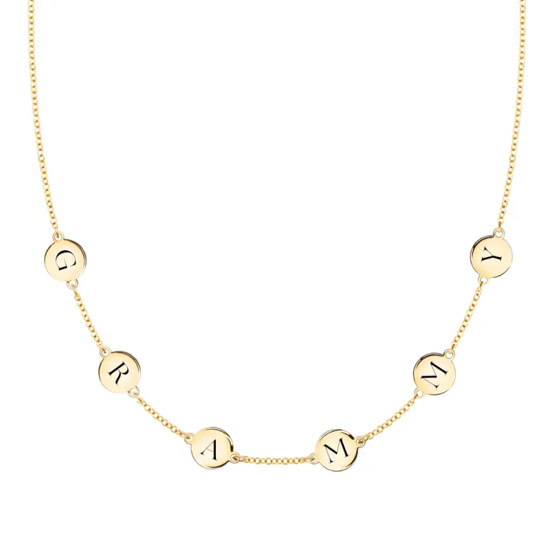 GRAMMY Necklace in 14k Gold sold by Haverhill