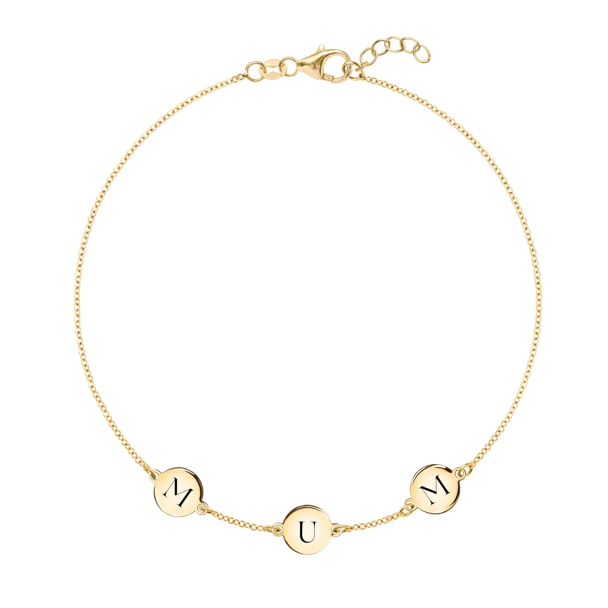 MUM Bracelet in 14k Gold sold by Haverhill