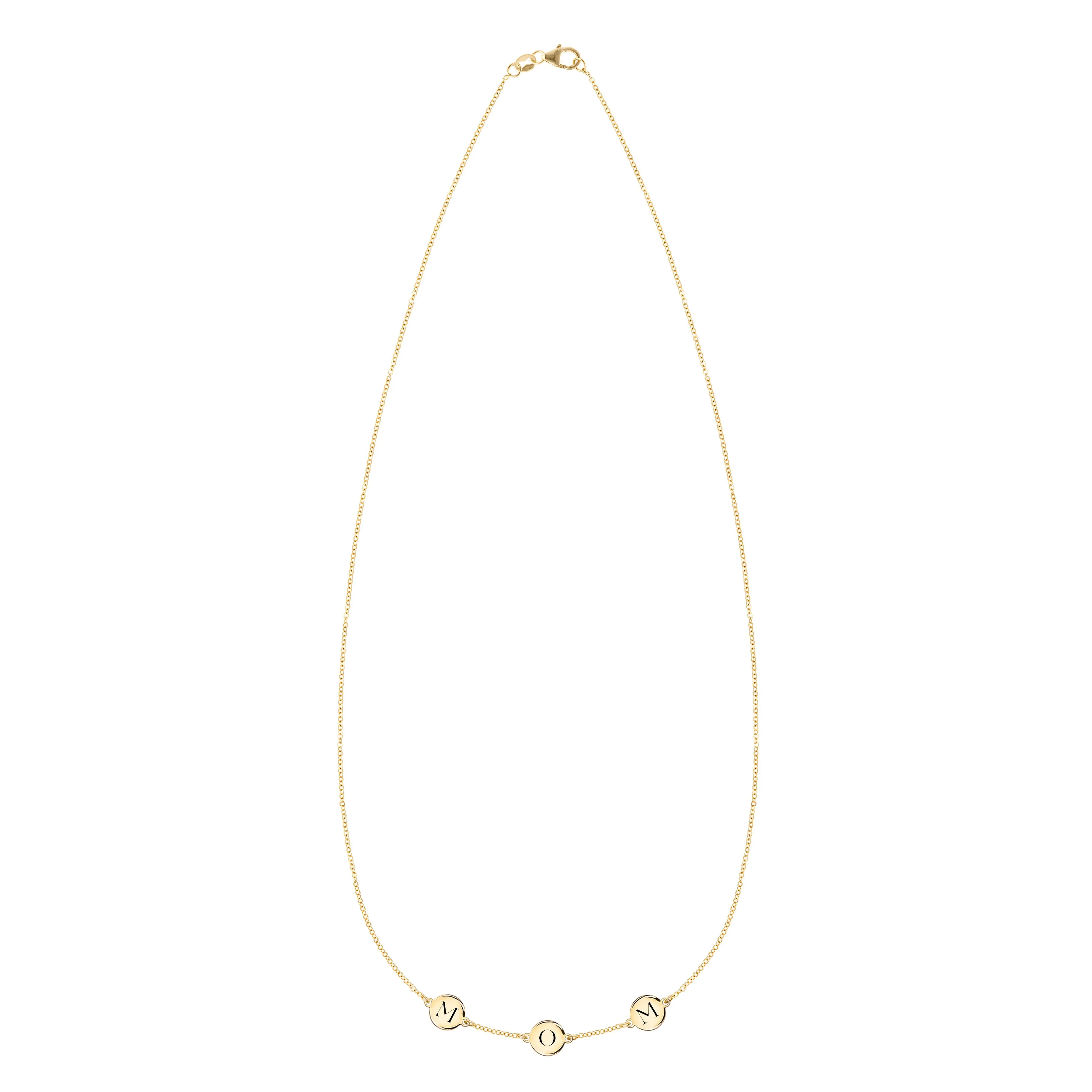 MOM Necklace in 14k Gold sold by Haverhill product image thumbnail 4