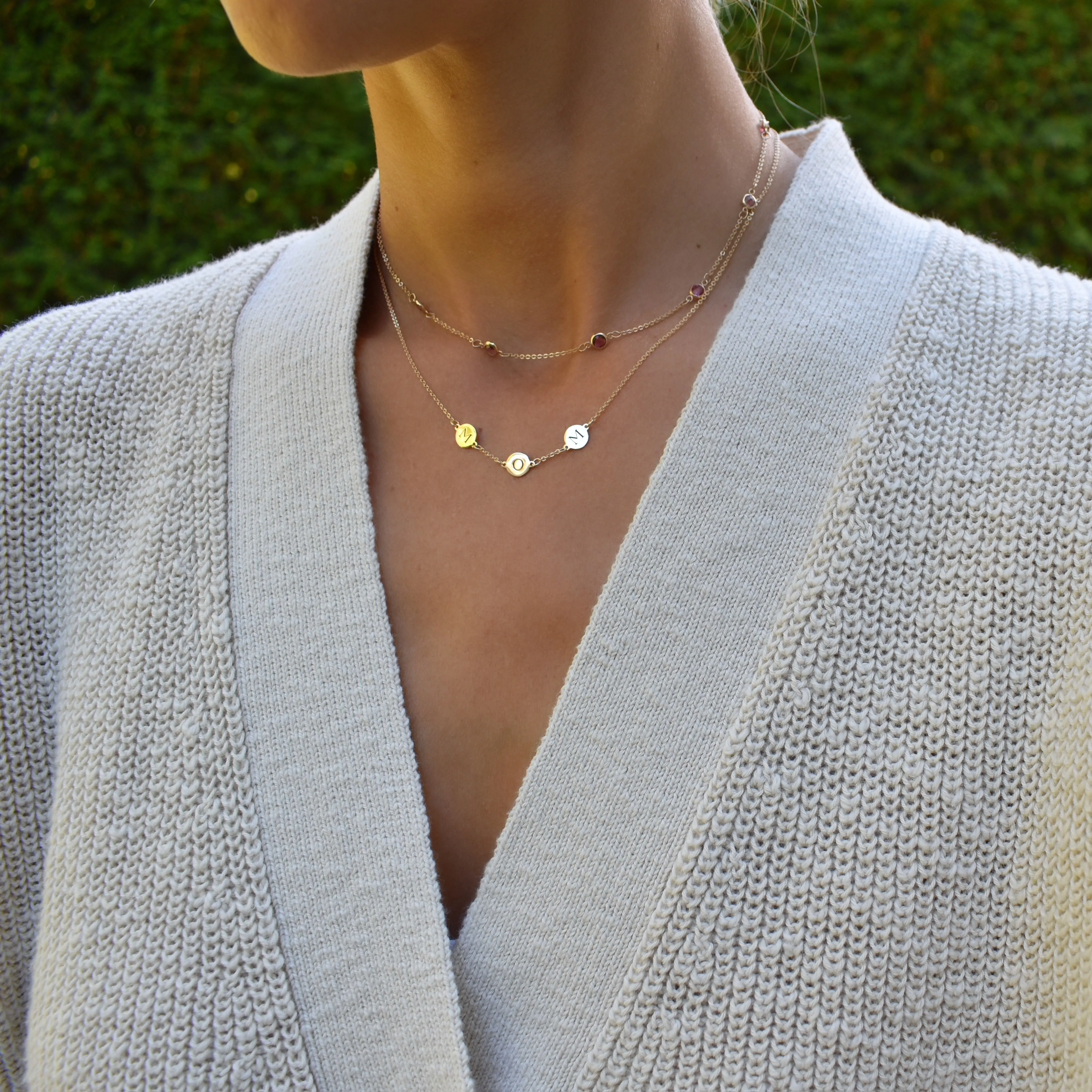 MOM Necklace in 14k Gold sold by Haverhill product image thumbnail 2