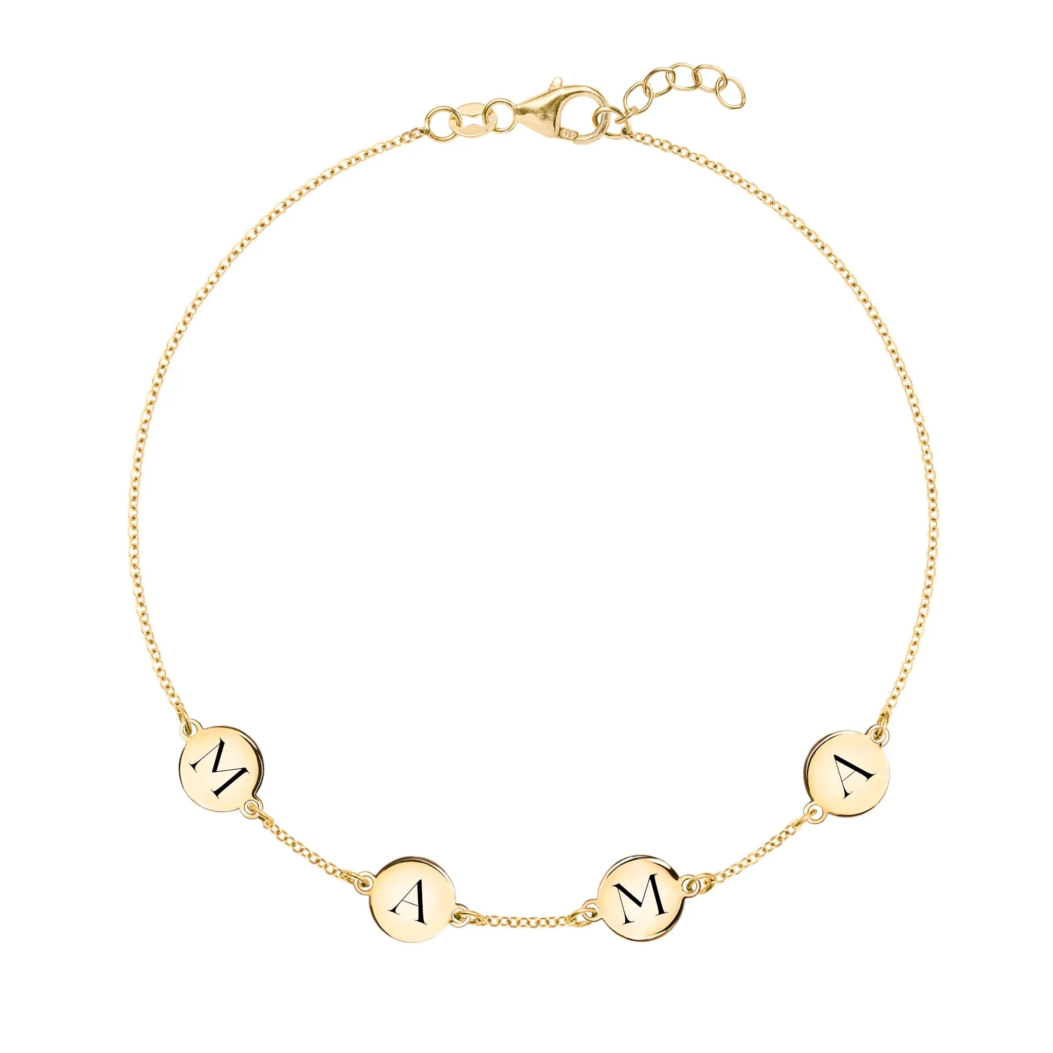 MAMA Bracelet in 14k Gold sold by Haverhill