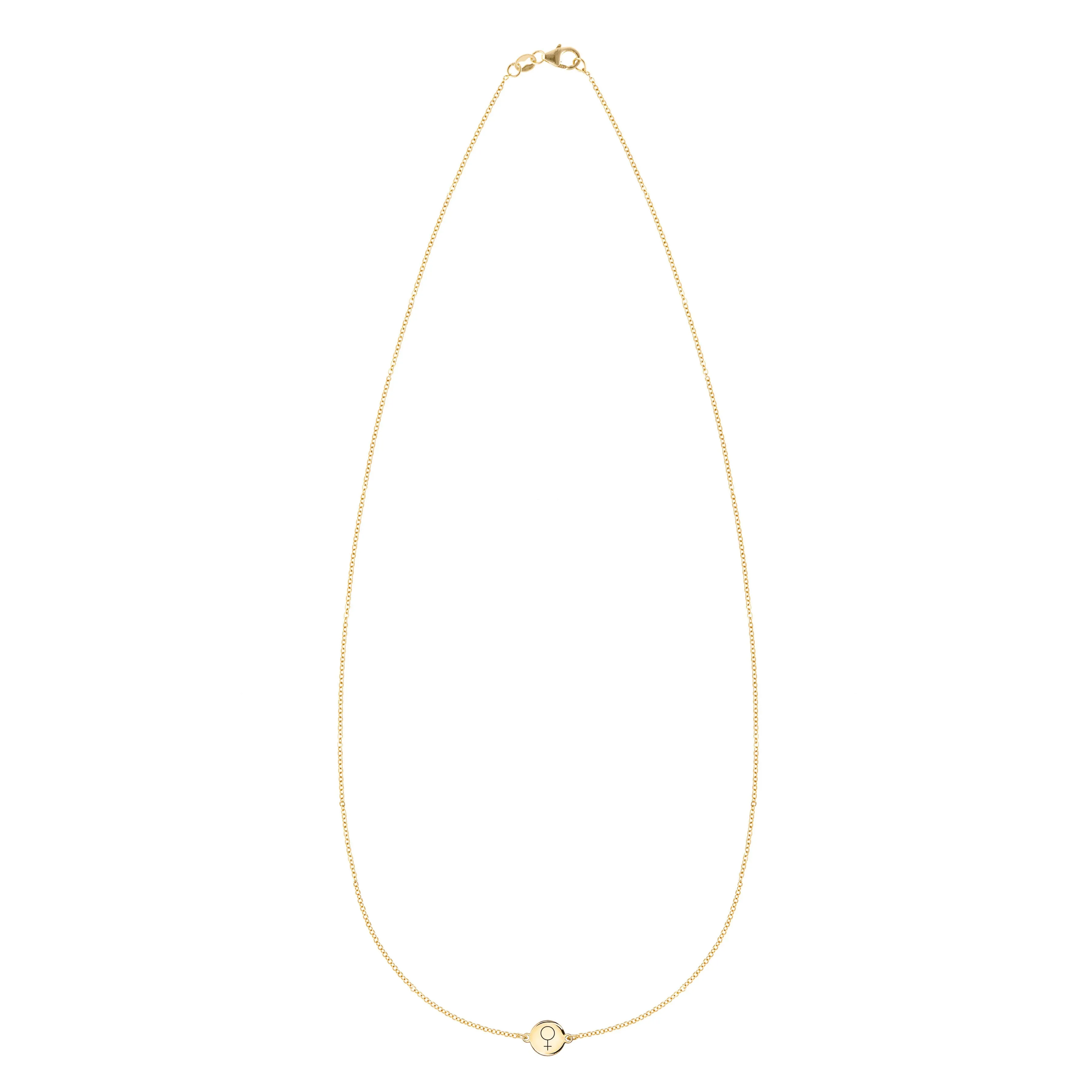 Venus Necklace in 14k Gold sold by Haverhill product image thumbnail 4