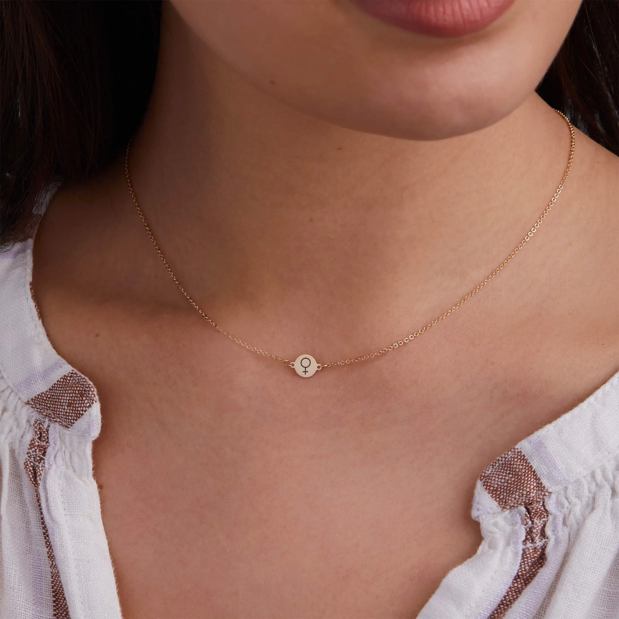 Venus Necklace in 14k Gold sold by Haverhill product image thumbnail 3
