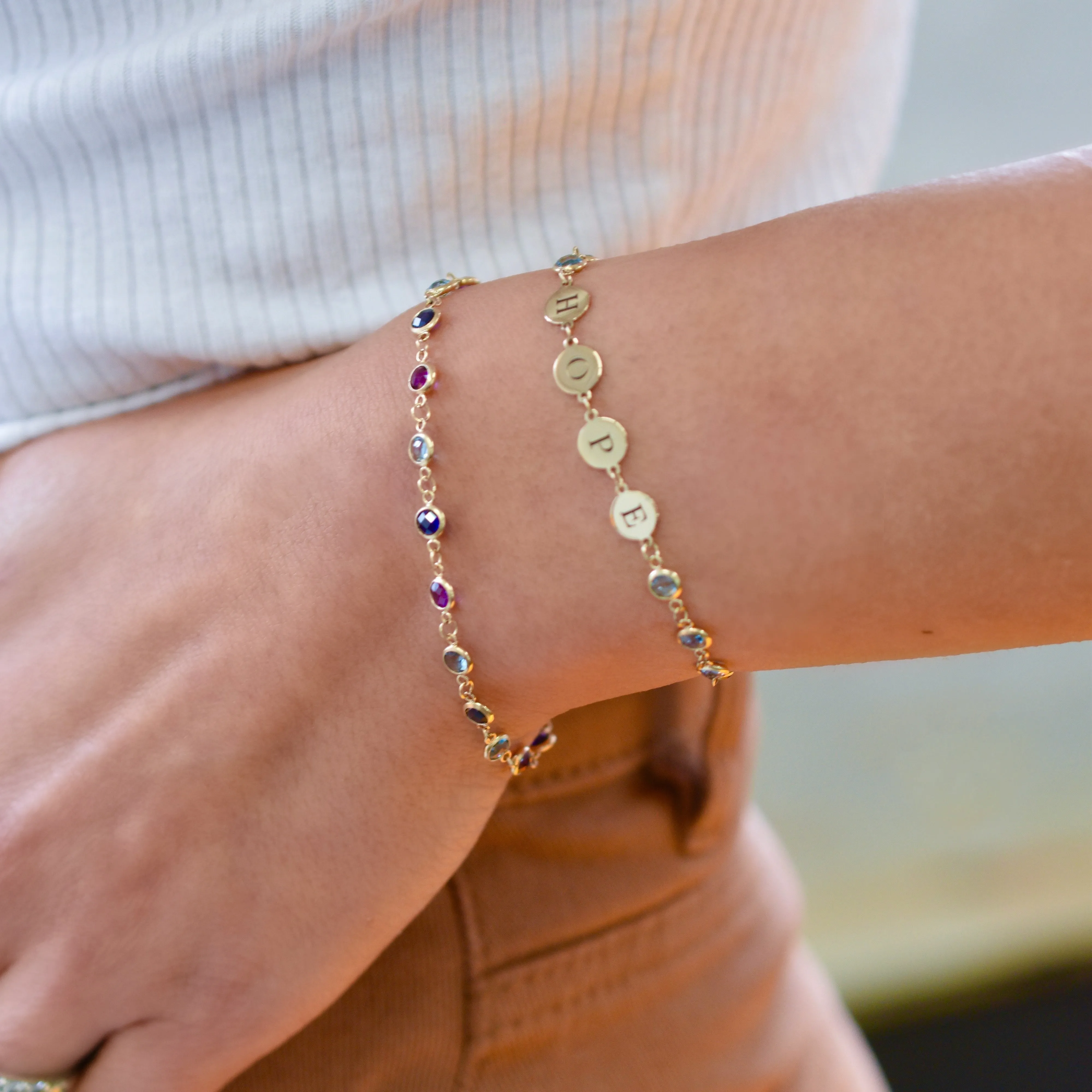 Hope Newport Bracelet in 14k Gold sold by Haverhill product image thumbnail 2