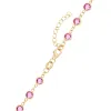 Newport Pink Sapphire Necklace in 14k Gold (October) sold by Haverhill