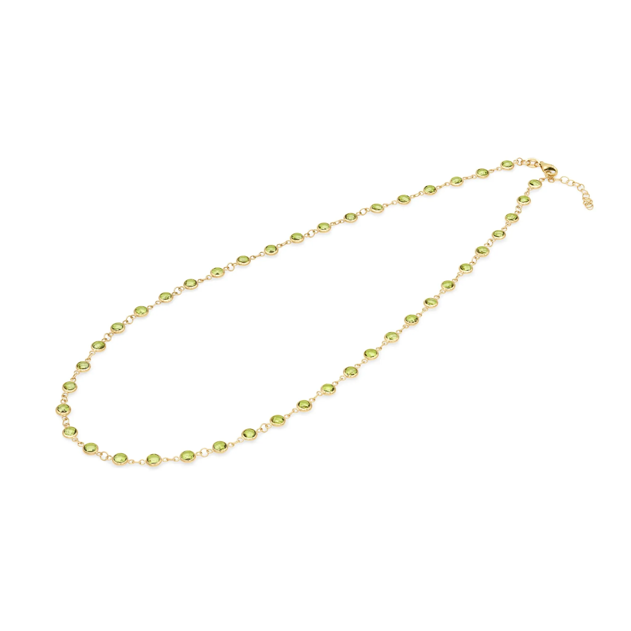 Newport Peridot Necklace in 14k Gold (August) sold by Haverhill product image thumbnail 4