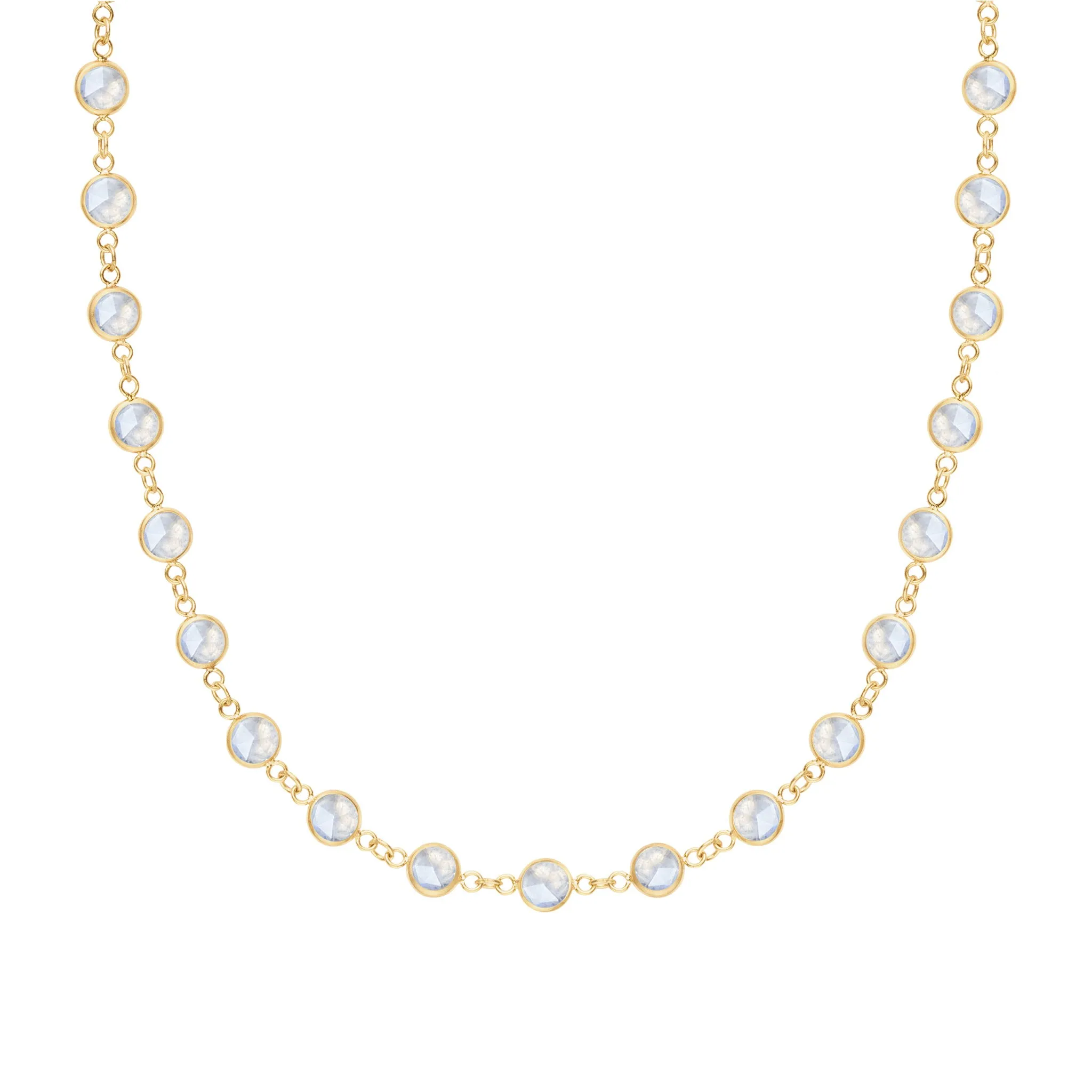 Newport Moonstone Necklace in 14k Gold (June) sold by Haverhill
