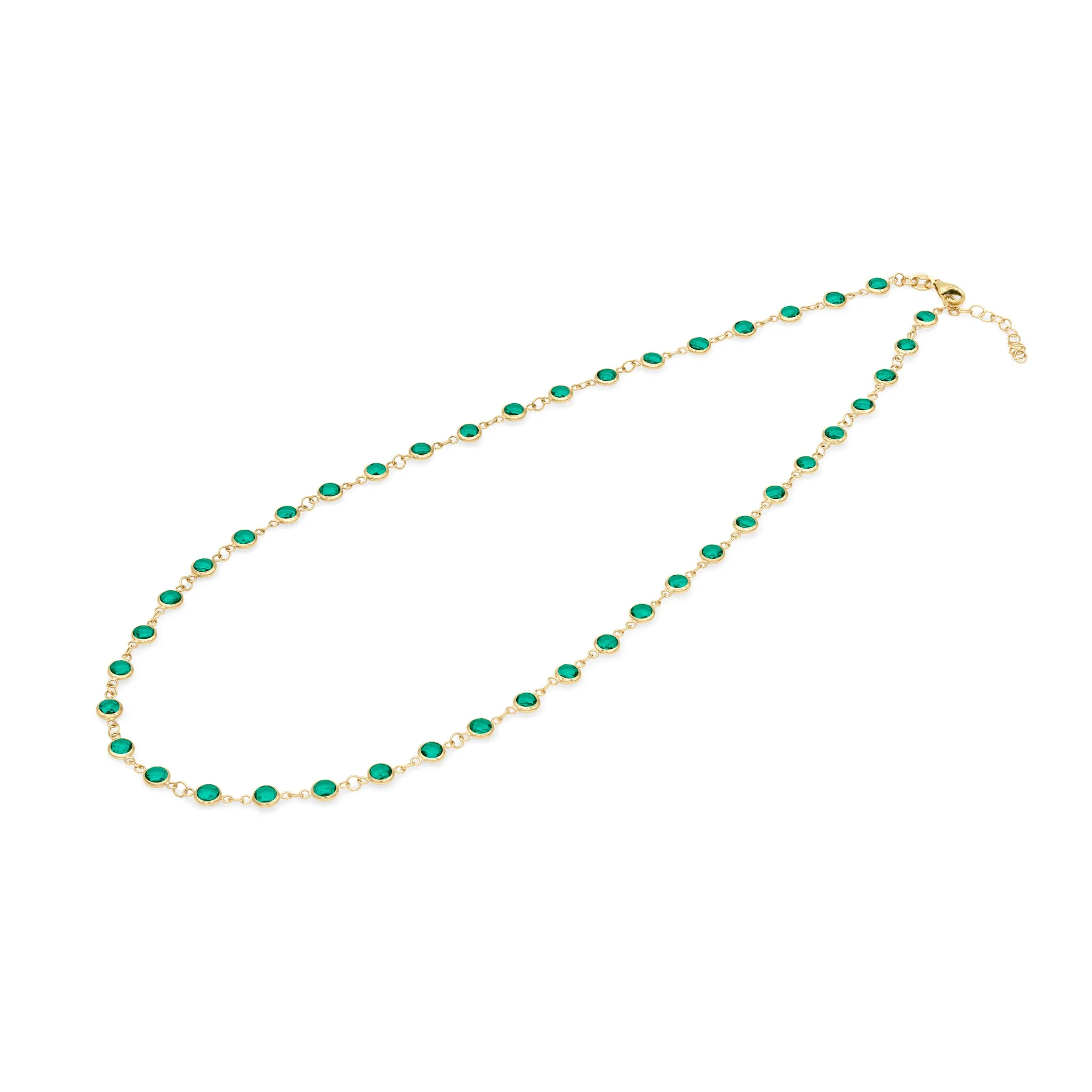 Newport Emerald Necklace in 14k Gold (May) sold by Haverhill product image thumbnail 4