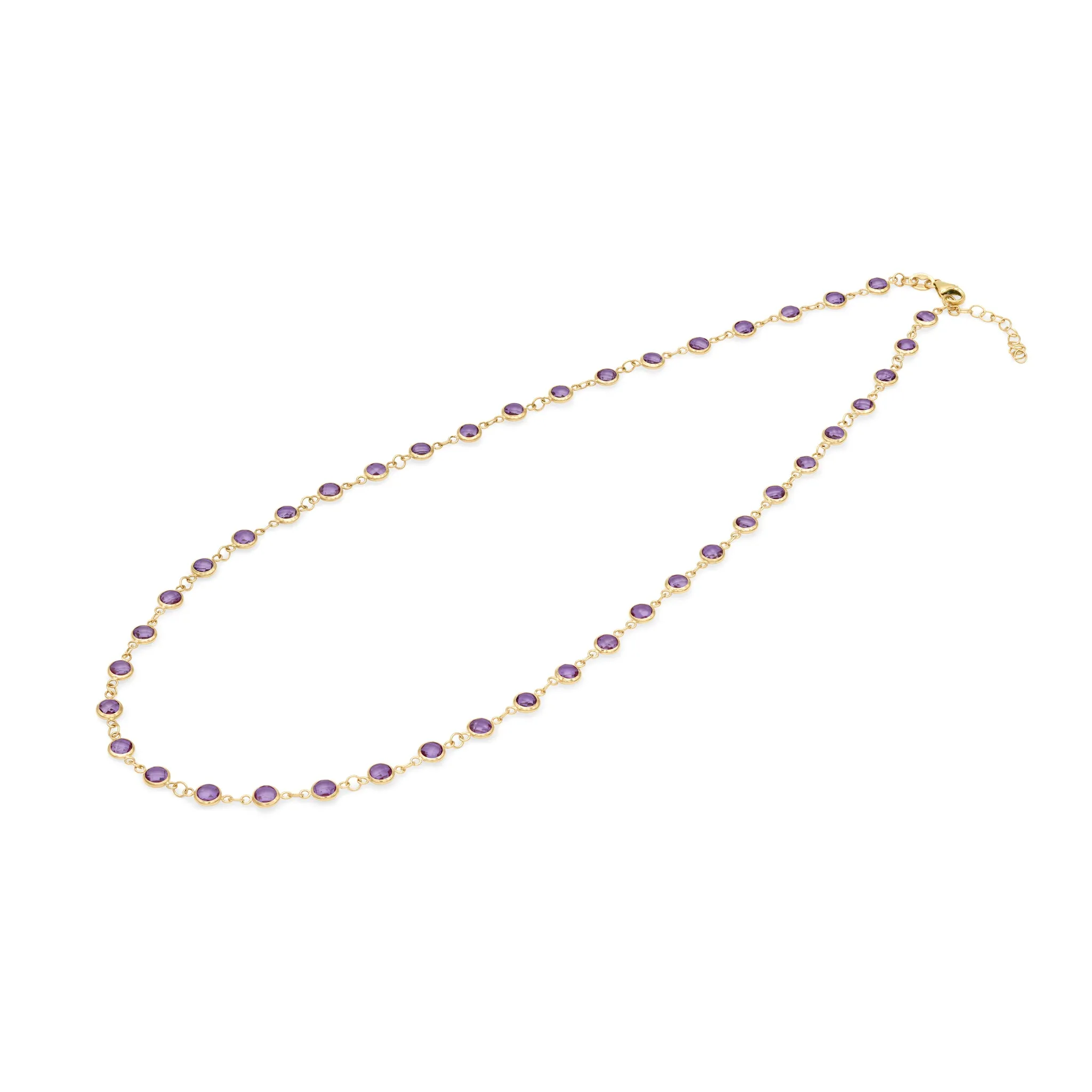 Newport Amethyst Necklace in 14k Gold (February) sold by Haverhill product image thumbnail 4