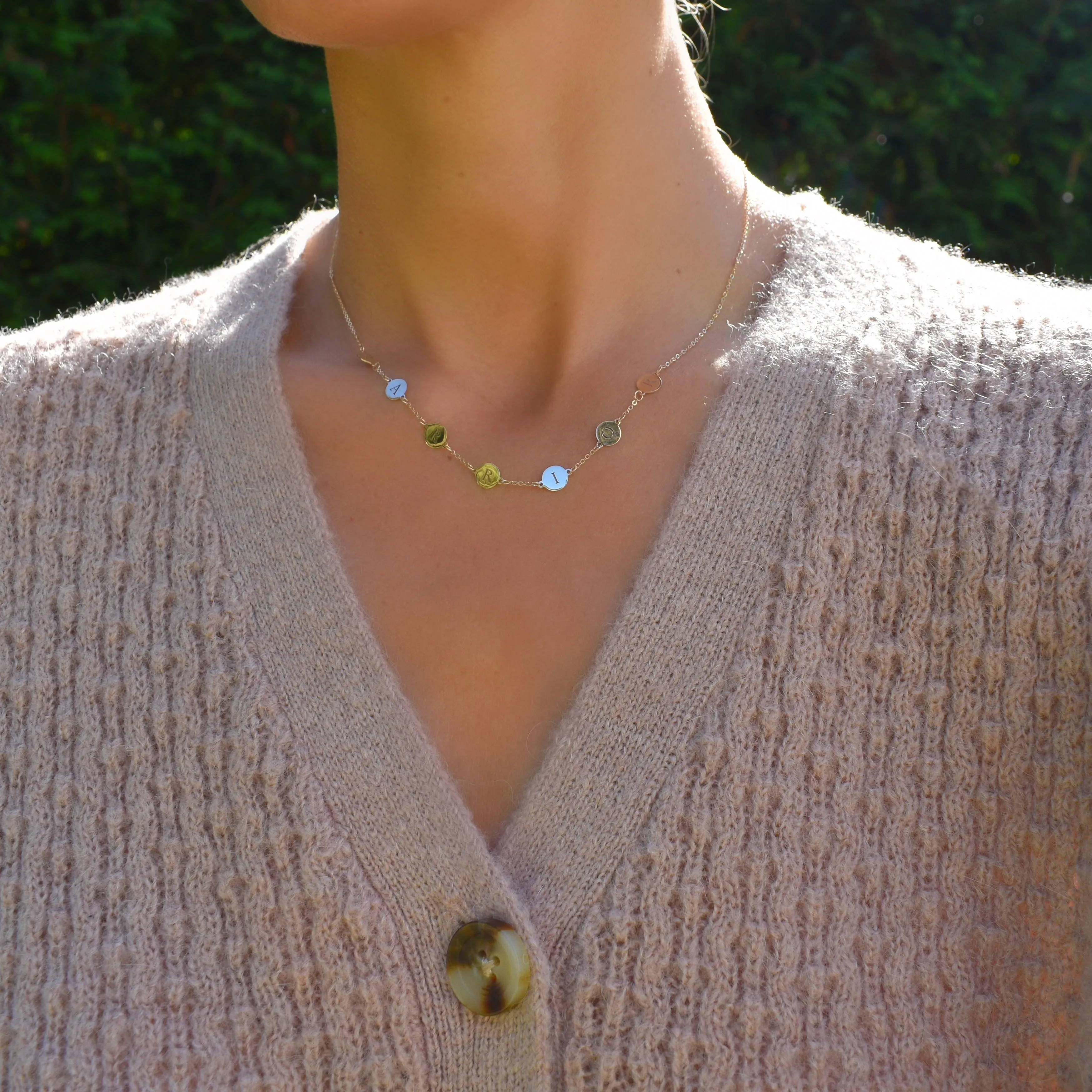 WARRIOR Necklace in 14k Gold sold by Haverhill product image thumbnail 2