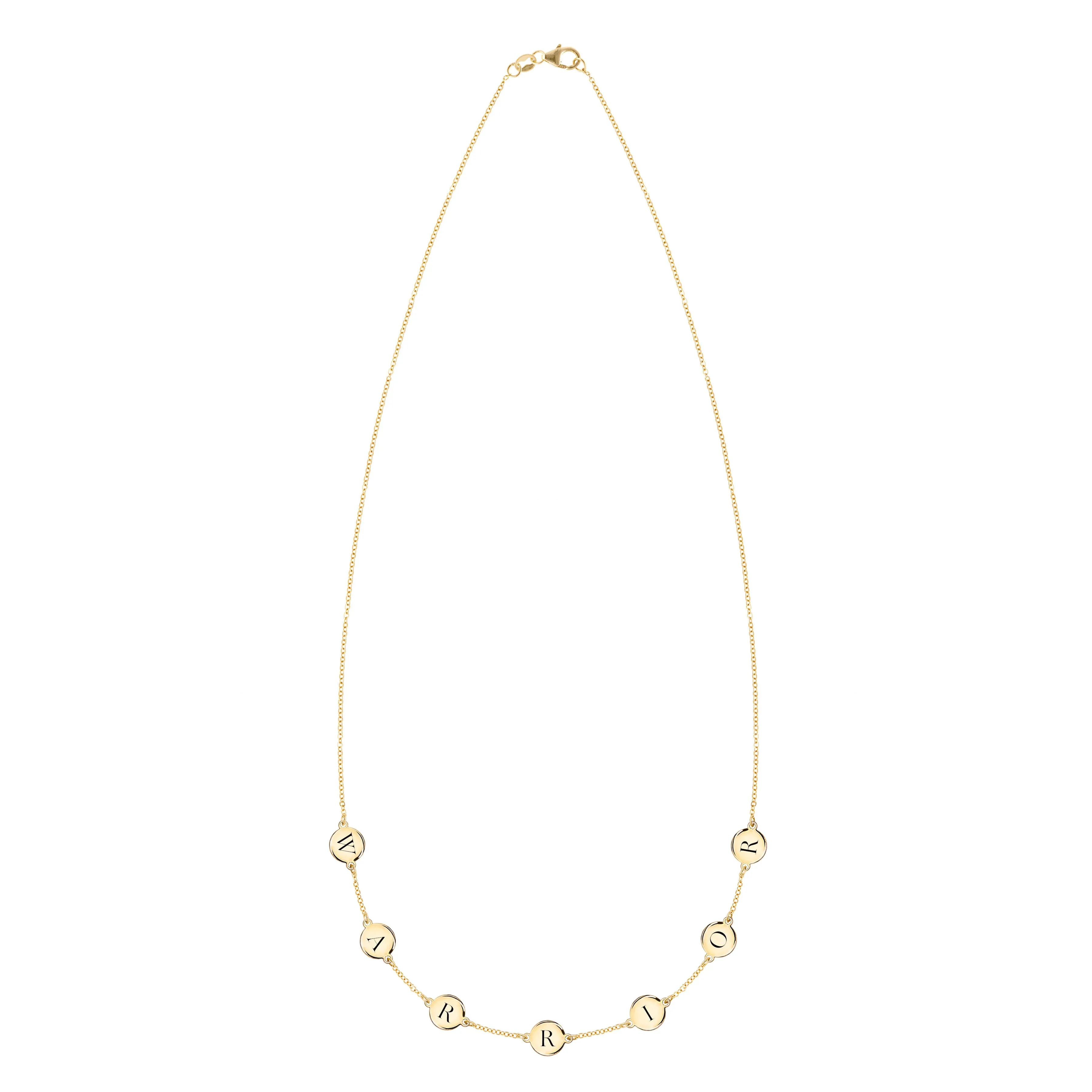 WARRIOR Necklace in 14k Gold sold by Haverhill product image thumbnail 4