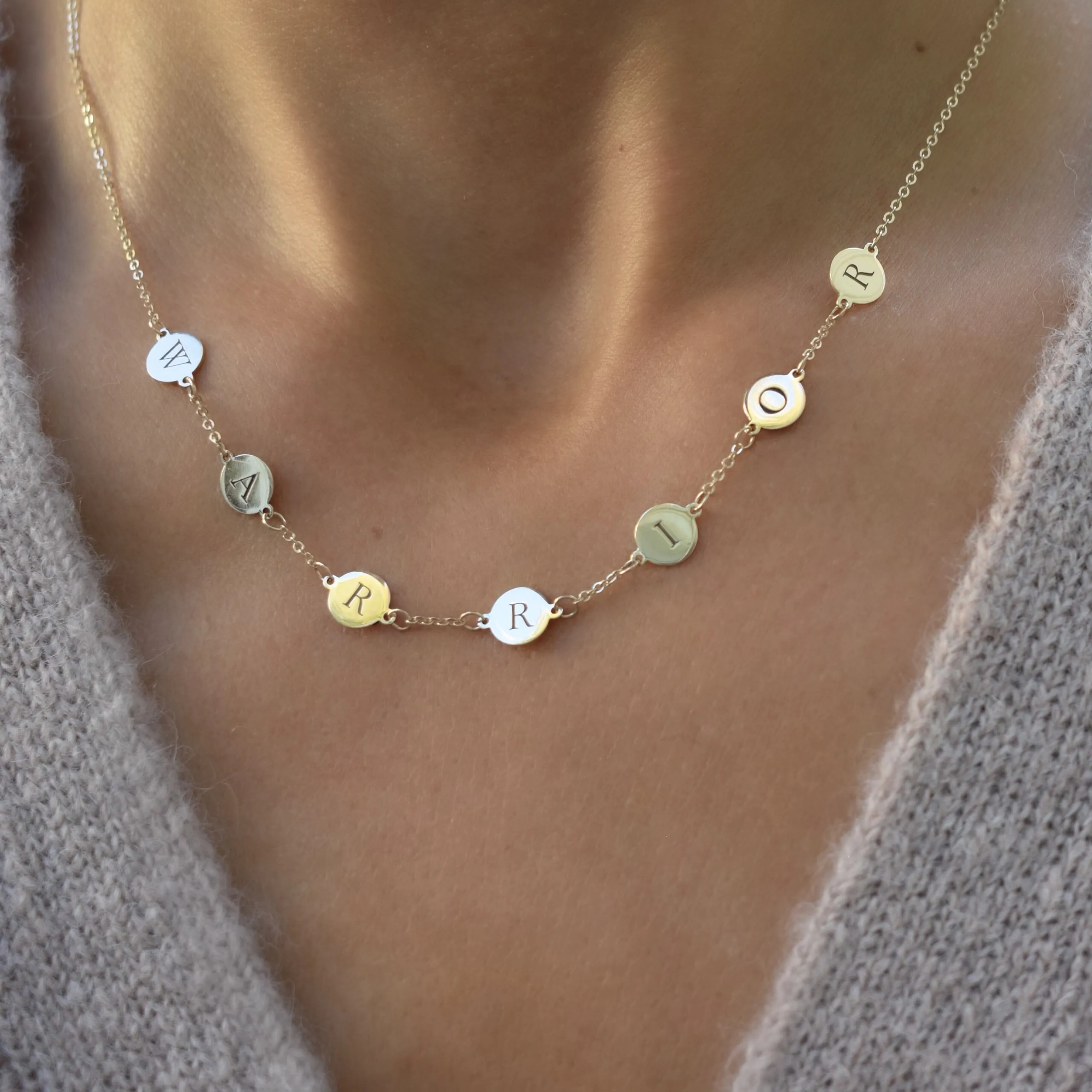 WARRIOR Necklace in 14k Gold sold by Haverhill product image thumbnail 3