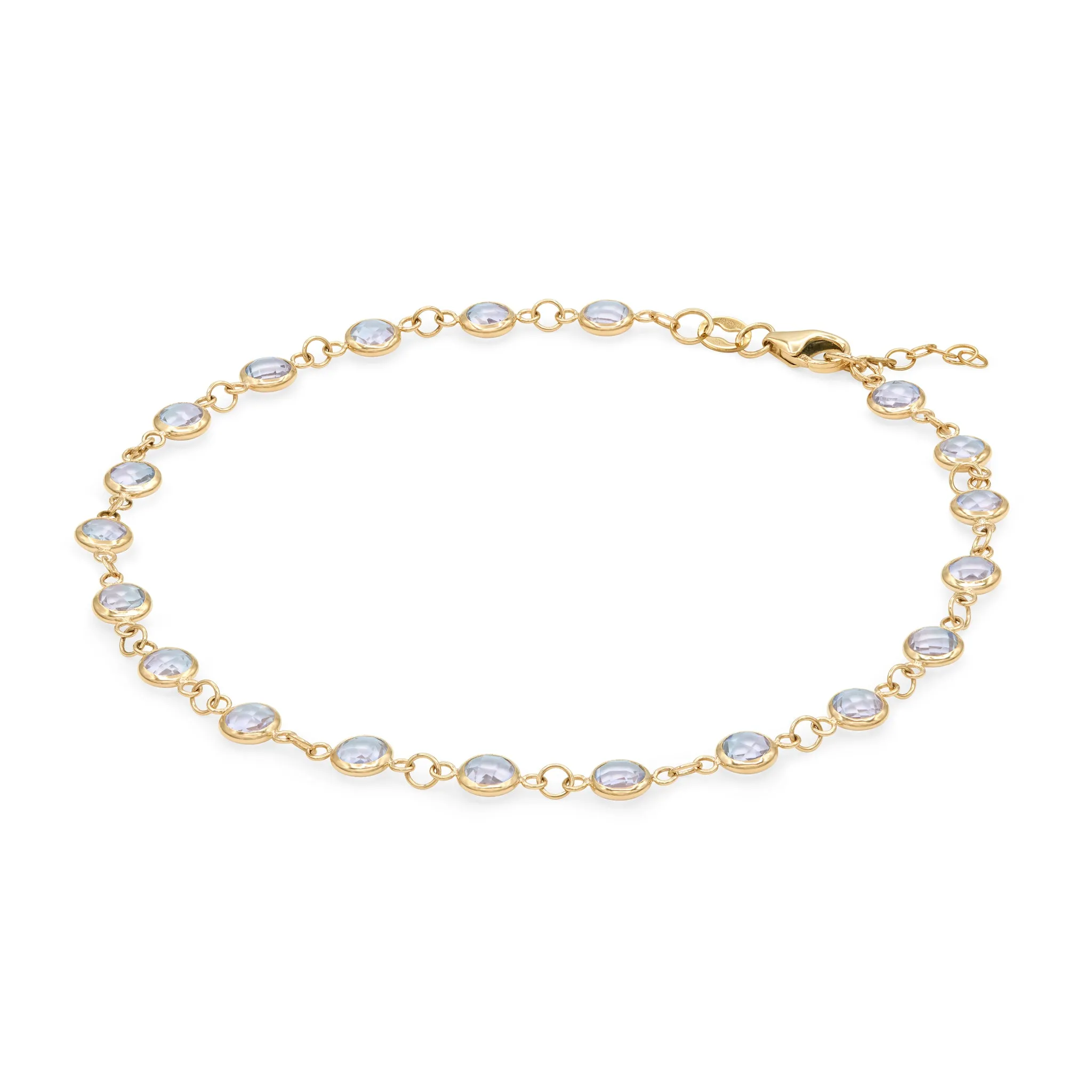 Newport Moonstone Bracelet in 14k Gold (June) sold by Haverhill product image thumbnail 4
