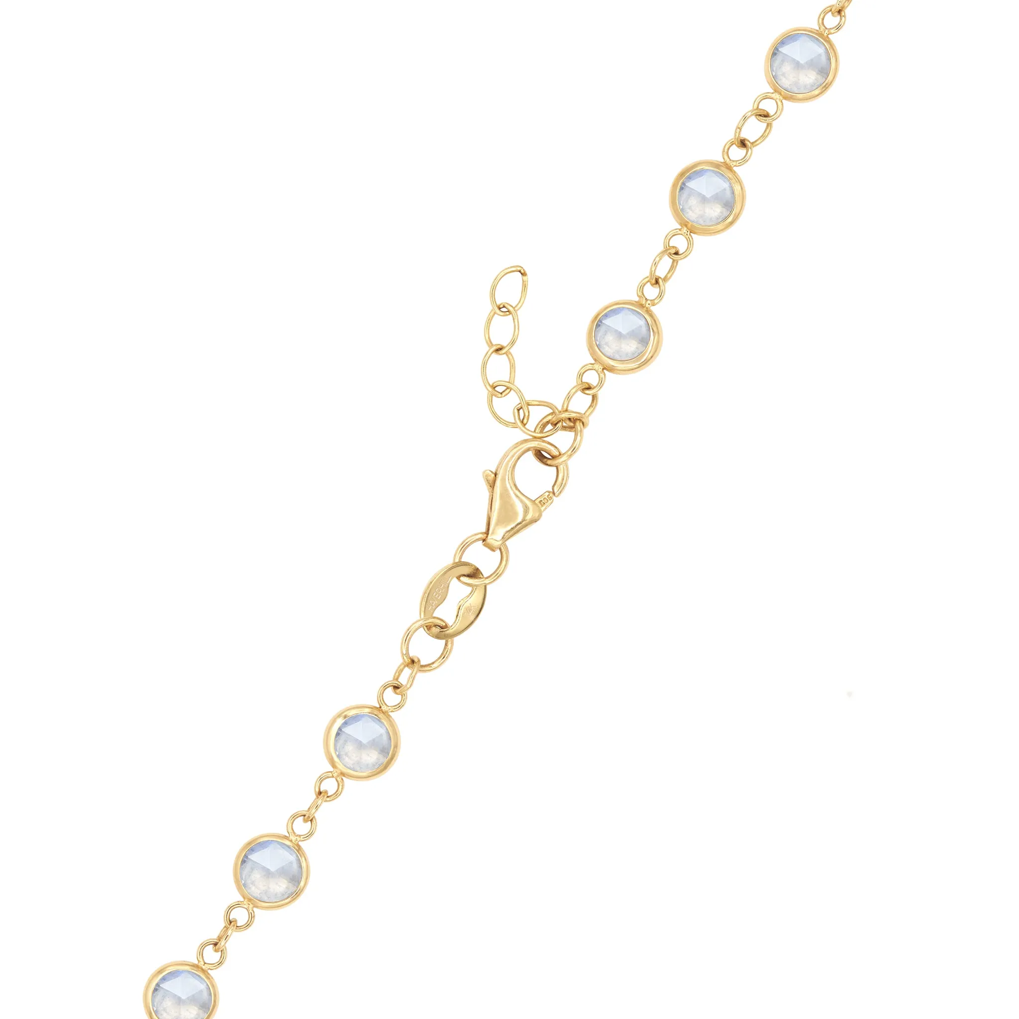 Newport Moonstone Bracelet in 14k Gold (June) sold by Haverhill product image thumbnail 5