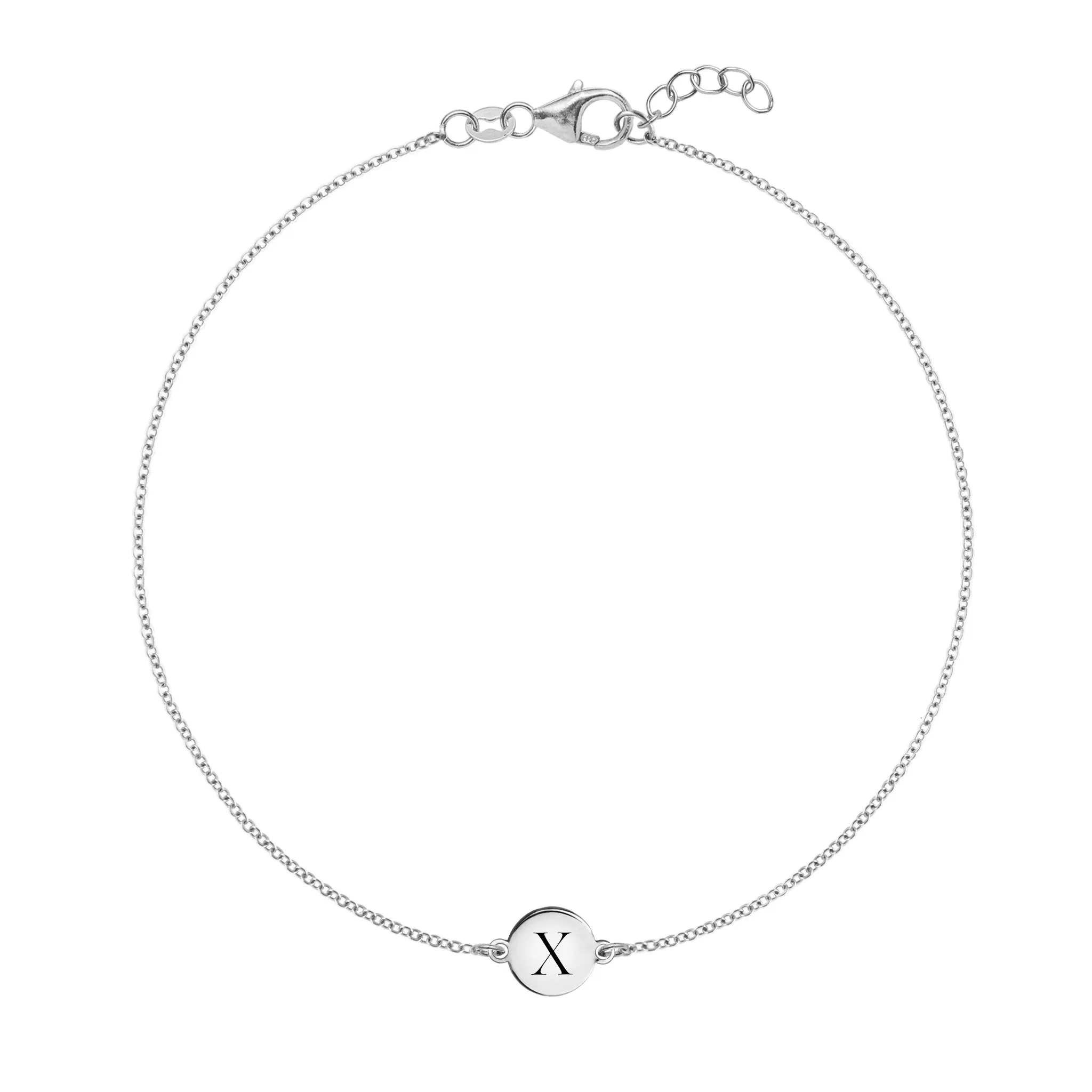 Letter X Bracelet in 14k Gold sold by Haverhill product image thumbnail 5