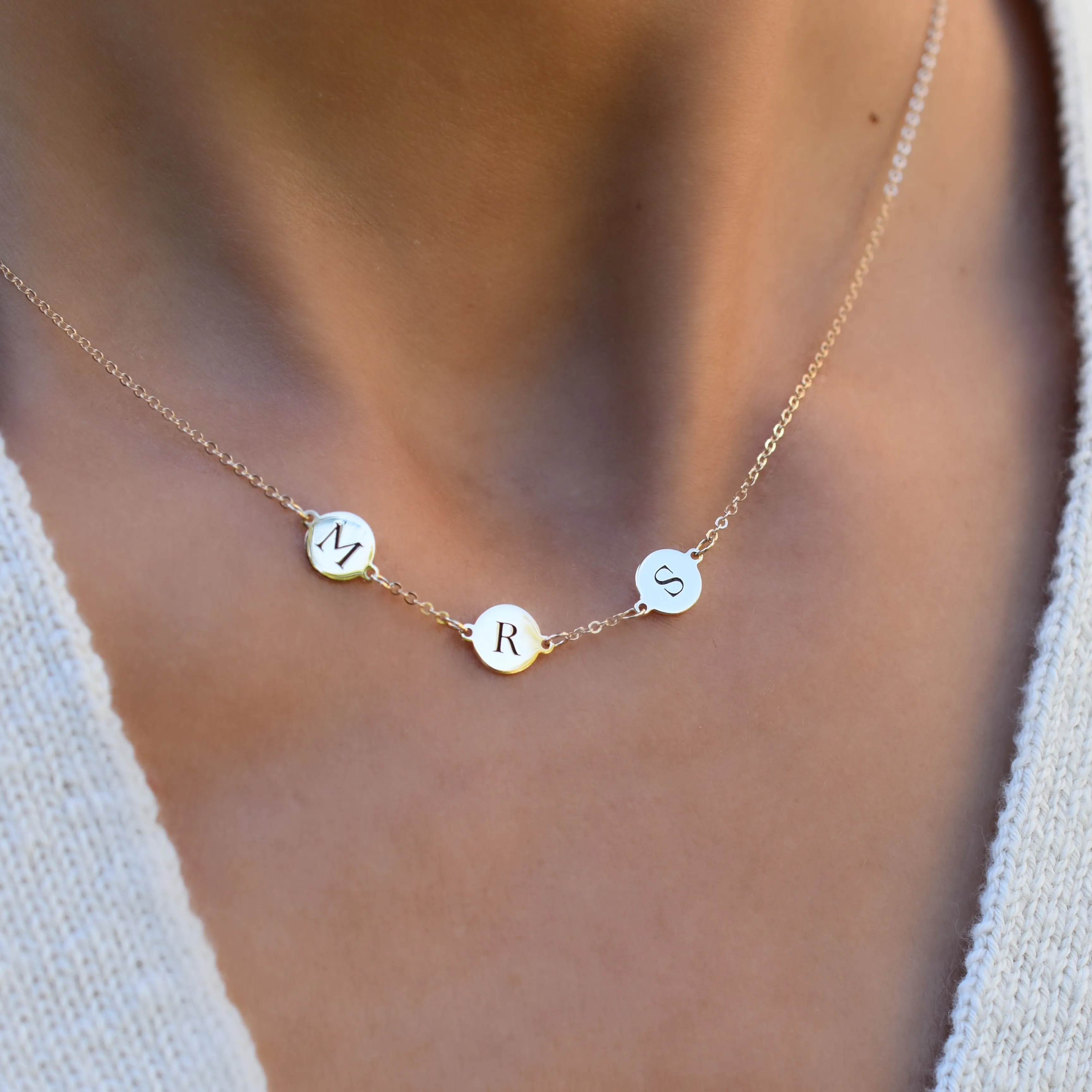 MRS Necklace in 14k Gold sold by Haverhill product image thumbnail 3