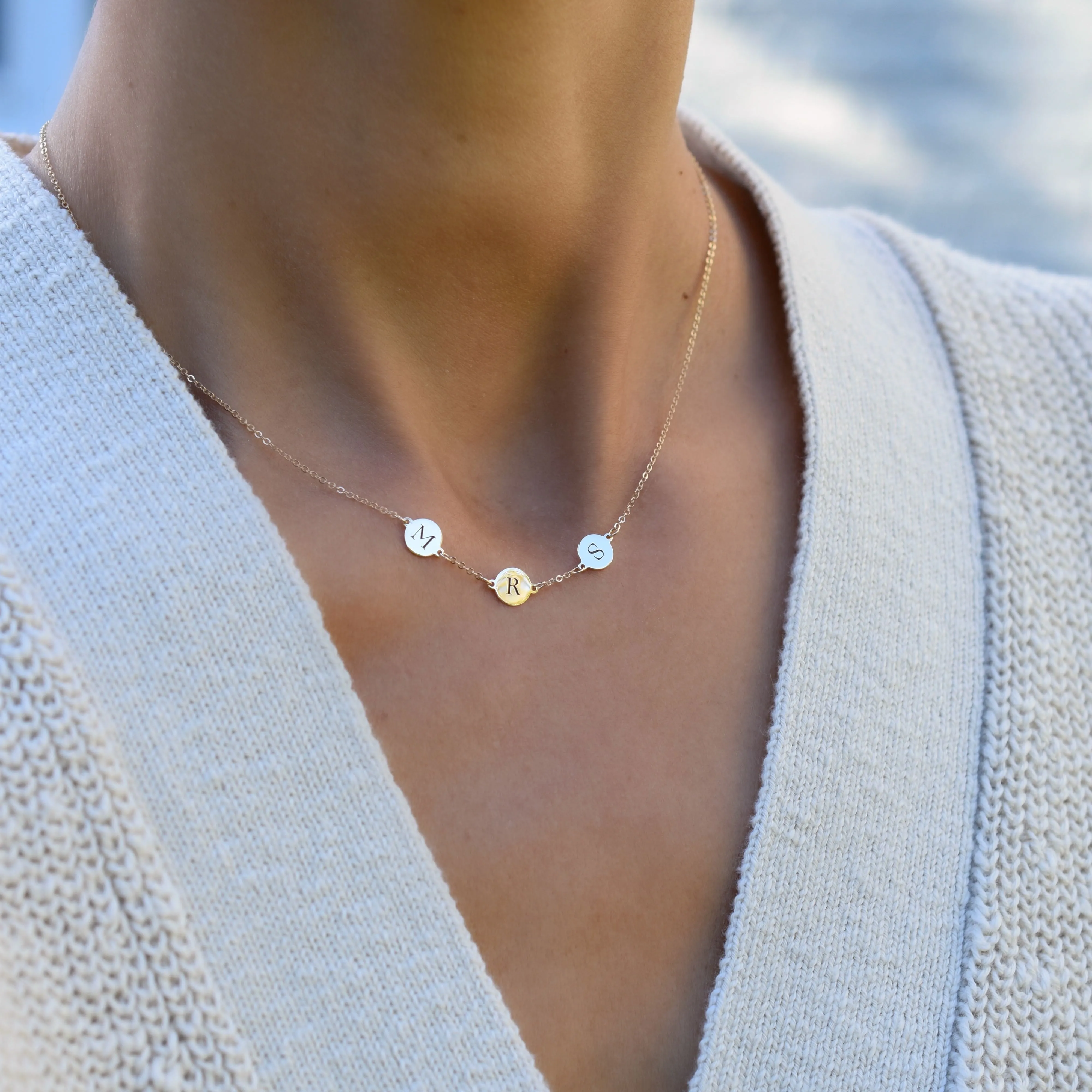 MRS Necklace in 14k Gold sold by Haverhill product image thumbnail 2