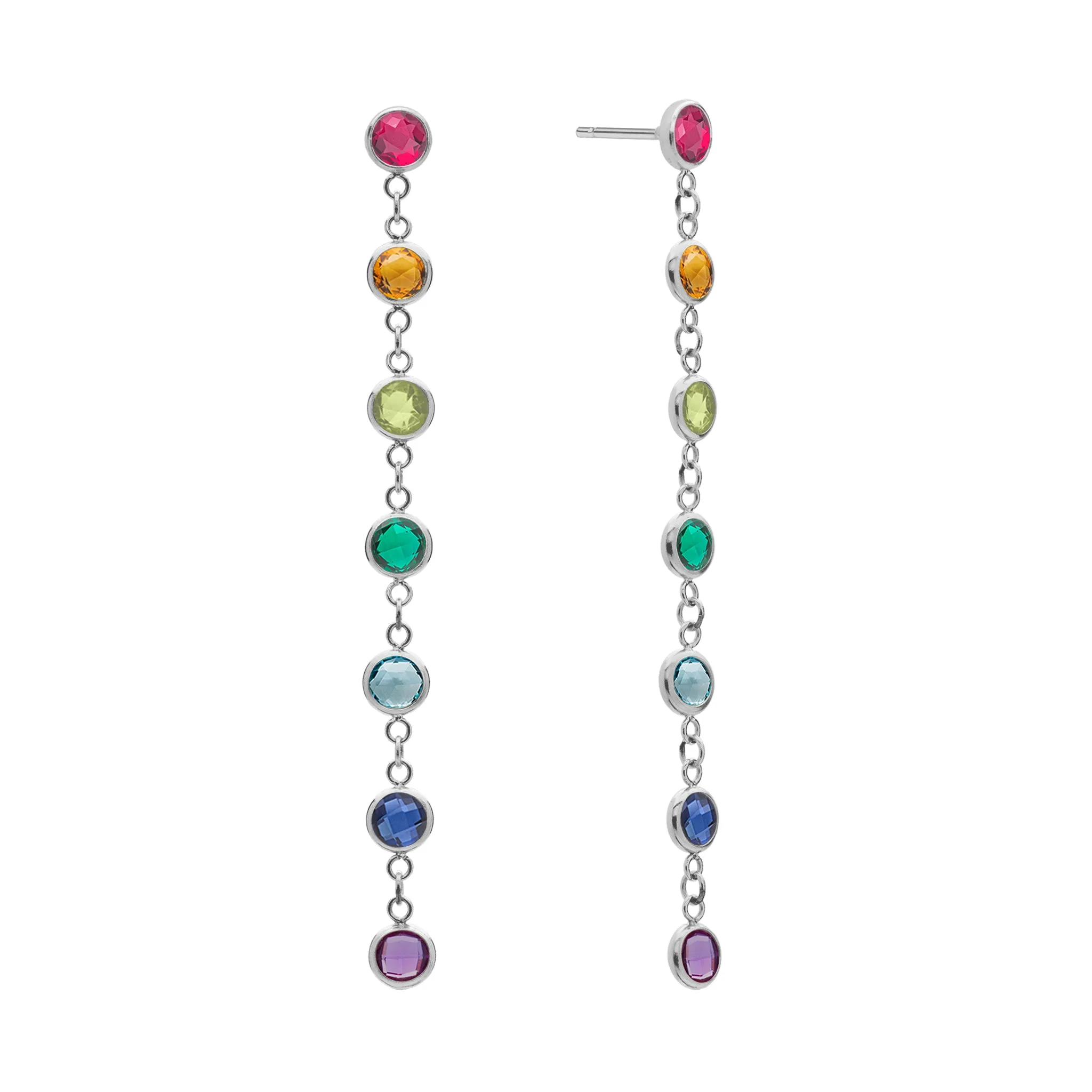 Rainbow Earrings in 14k Gold sold by Haverhill product image thumbnail 5