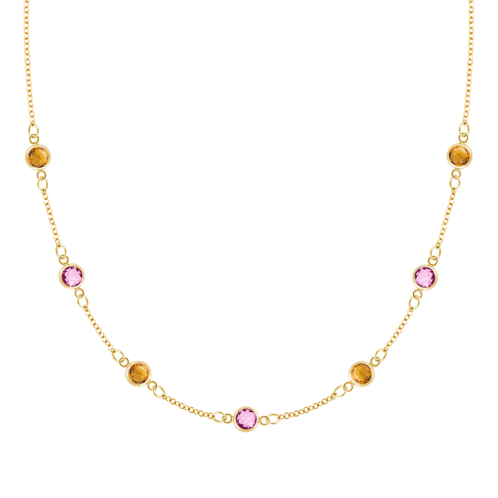 Sunset Necklace in 14k Gold sold by Haverhill