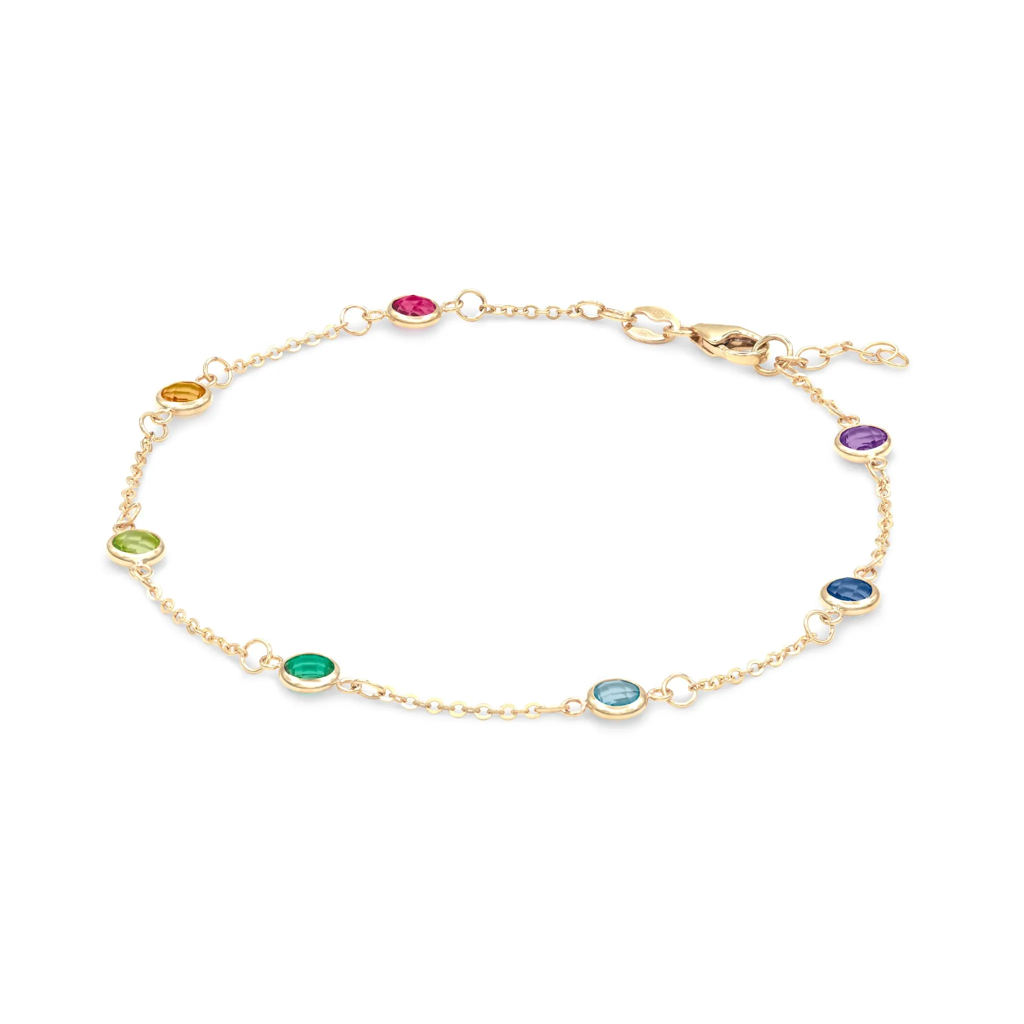 Rainbow Bracelet in 14k Gold sold by Haverhill product image thumbnail 4