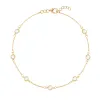 Petite 7 Birthstone Bracelet in 14k Gold sold by Haverhill