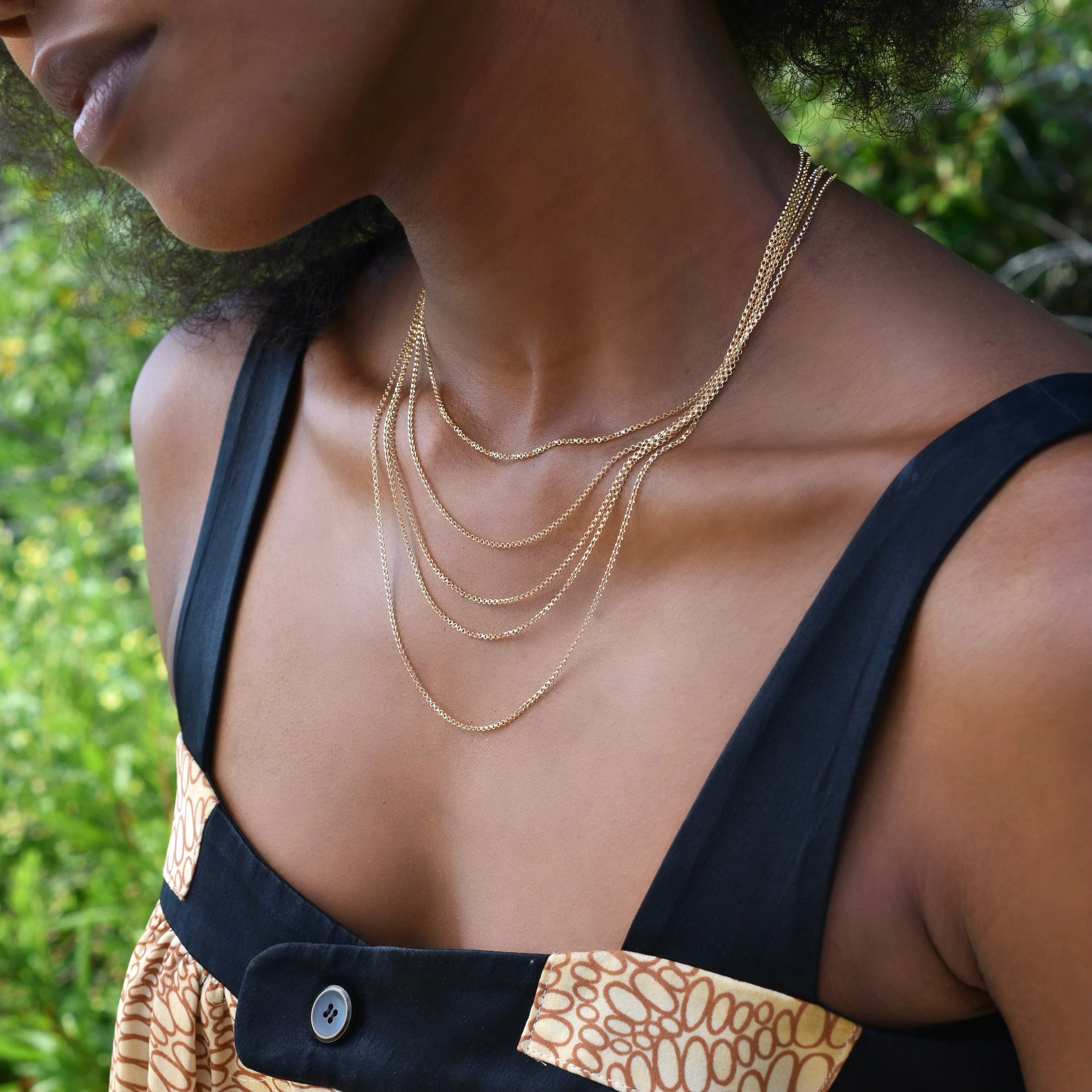 Mia Necklace in 14k Gold sold by Haverhill product image thumbnail 2