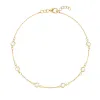 Petite 6 Birthstone Bracelet in 14k Gold sold by Haverhill
