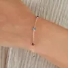 Petite 6 Birthstone Bracelet in 14k Gold sold by Haverhill