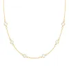 Petite 6 Birthstone Necklace in 14k Gold sold by Haverhill