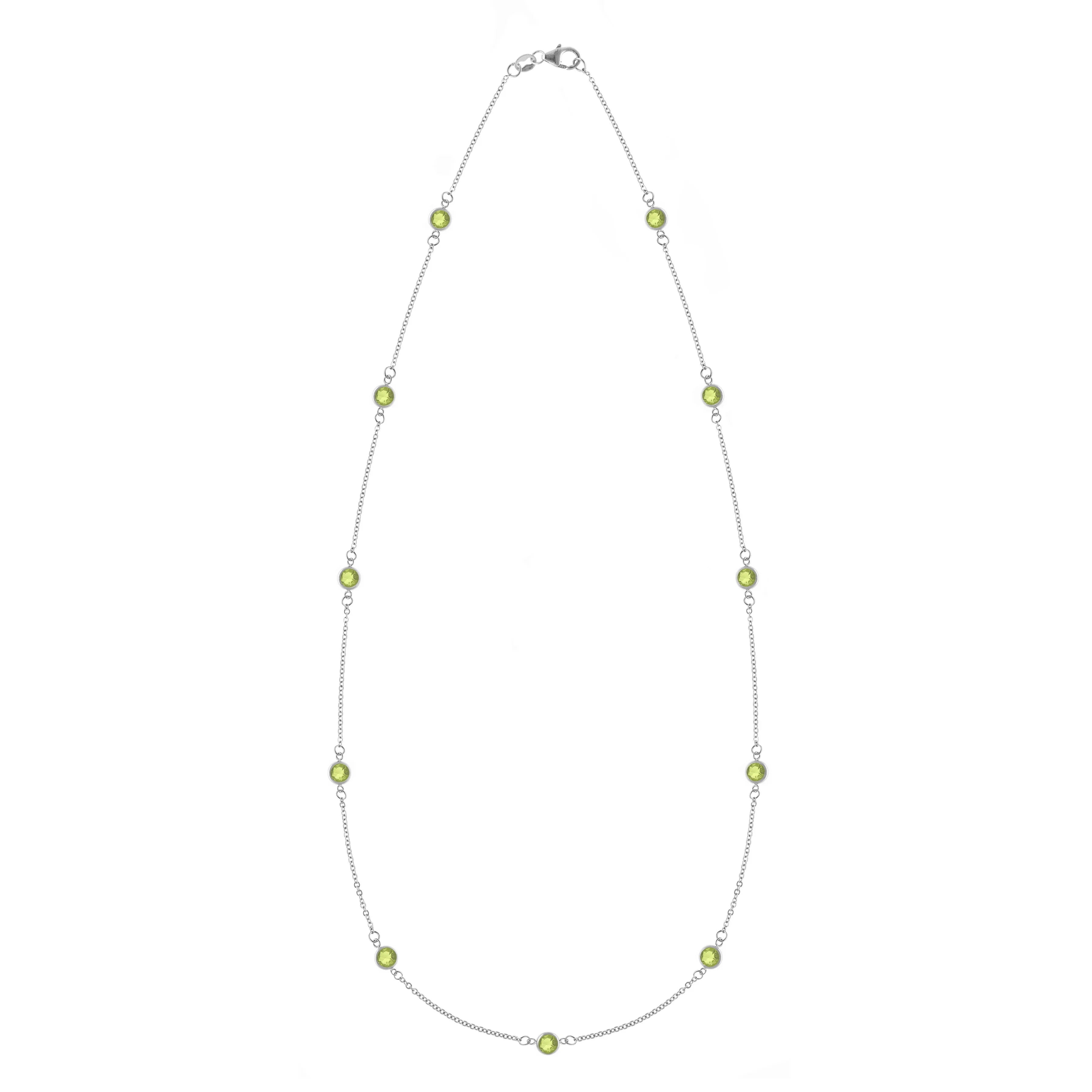 Bayberry 11 Peridot Necklace in 14k Gold (August) sold by Haverhill product image thumbnail 5