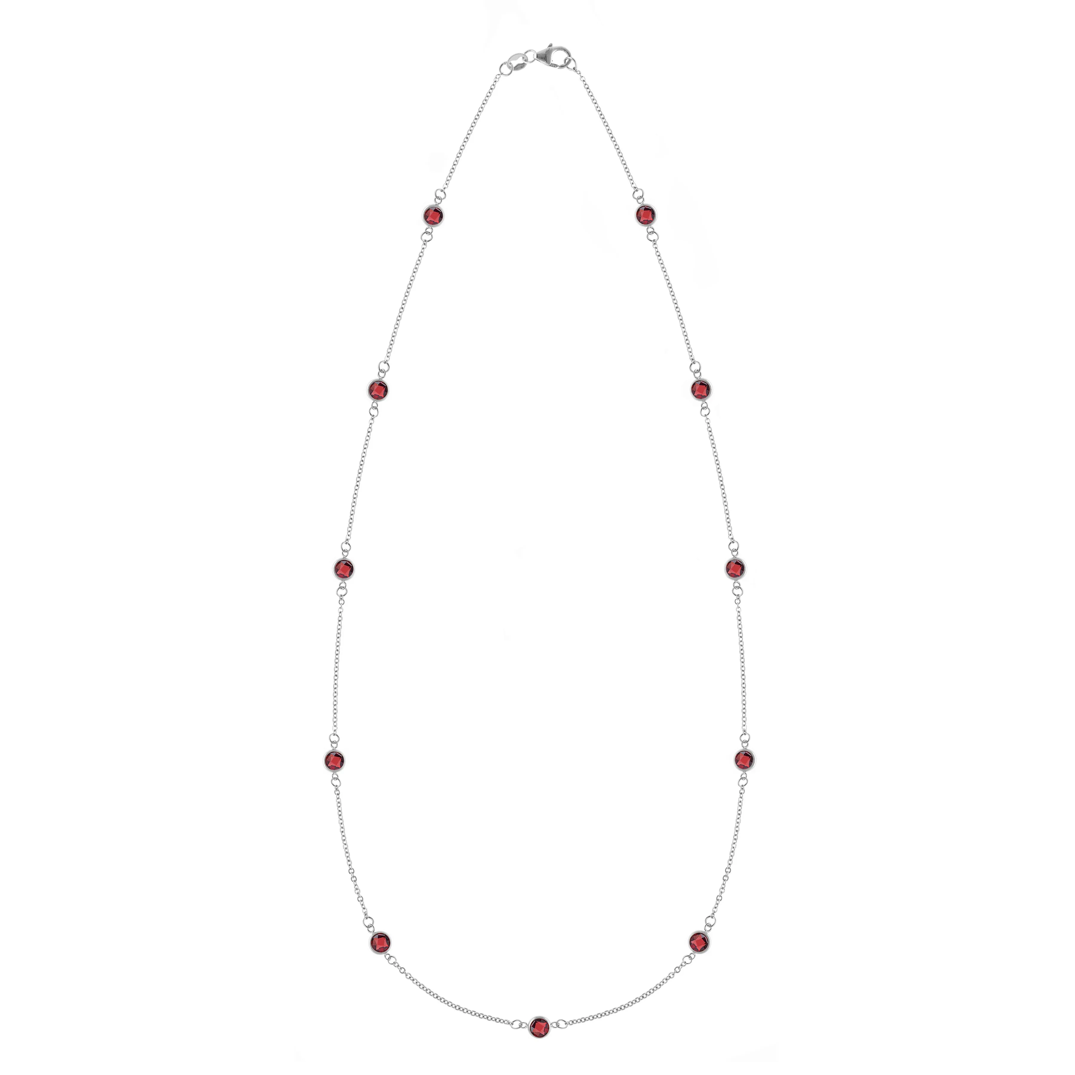 Bayberry 11 Garnet Necklace in 14k Gold (January) sold by Haverhill product image thumbnail 5