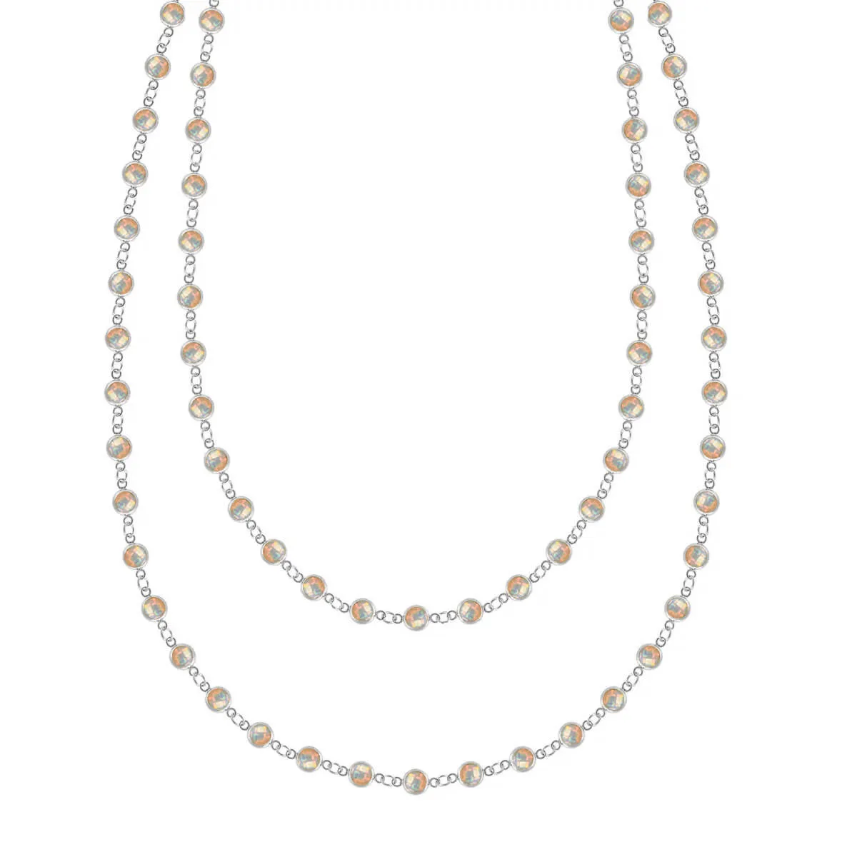 Newport Opal Long Necklace in 14k Gold (October) sold by Haverhill product image thumbnail 5