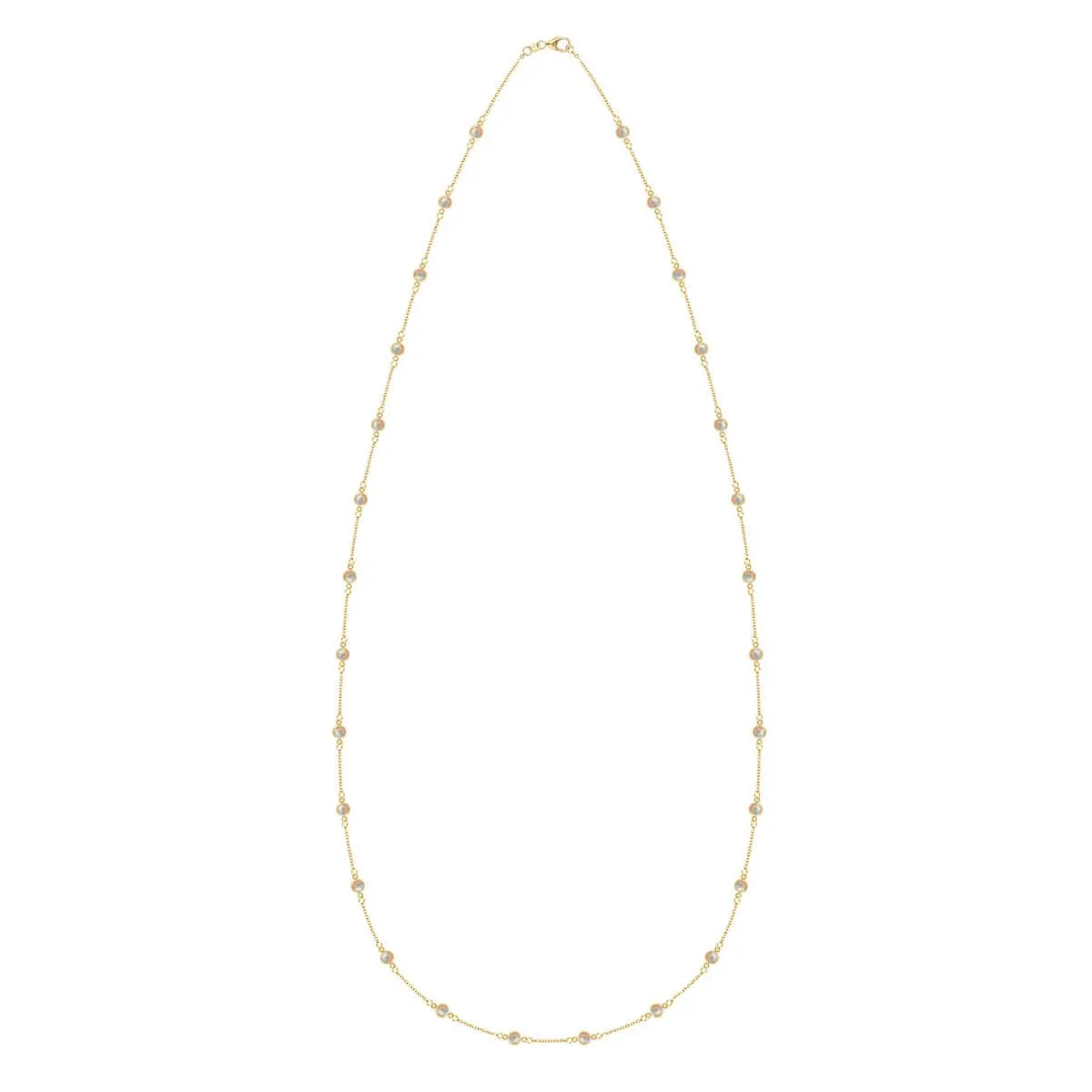 Bayberry Opal Long Necklace in 14k Gold (October) sold by Haverhill product image thumbnail 5