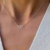 Diamond Evil Eye Necklace in 14k Gold sold by Haverhill