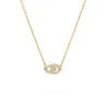 Diamond Evil Eye Necklace in 14k Gold sold by Haverhill